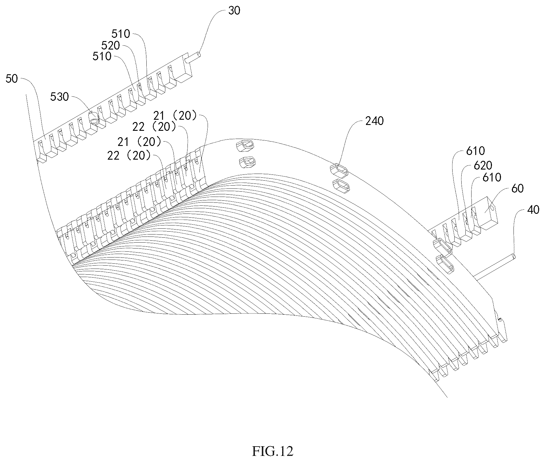 Patent US12377422 Figure 12 – Electrostatic dust removal apparatus and electrode unit thereof