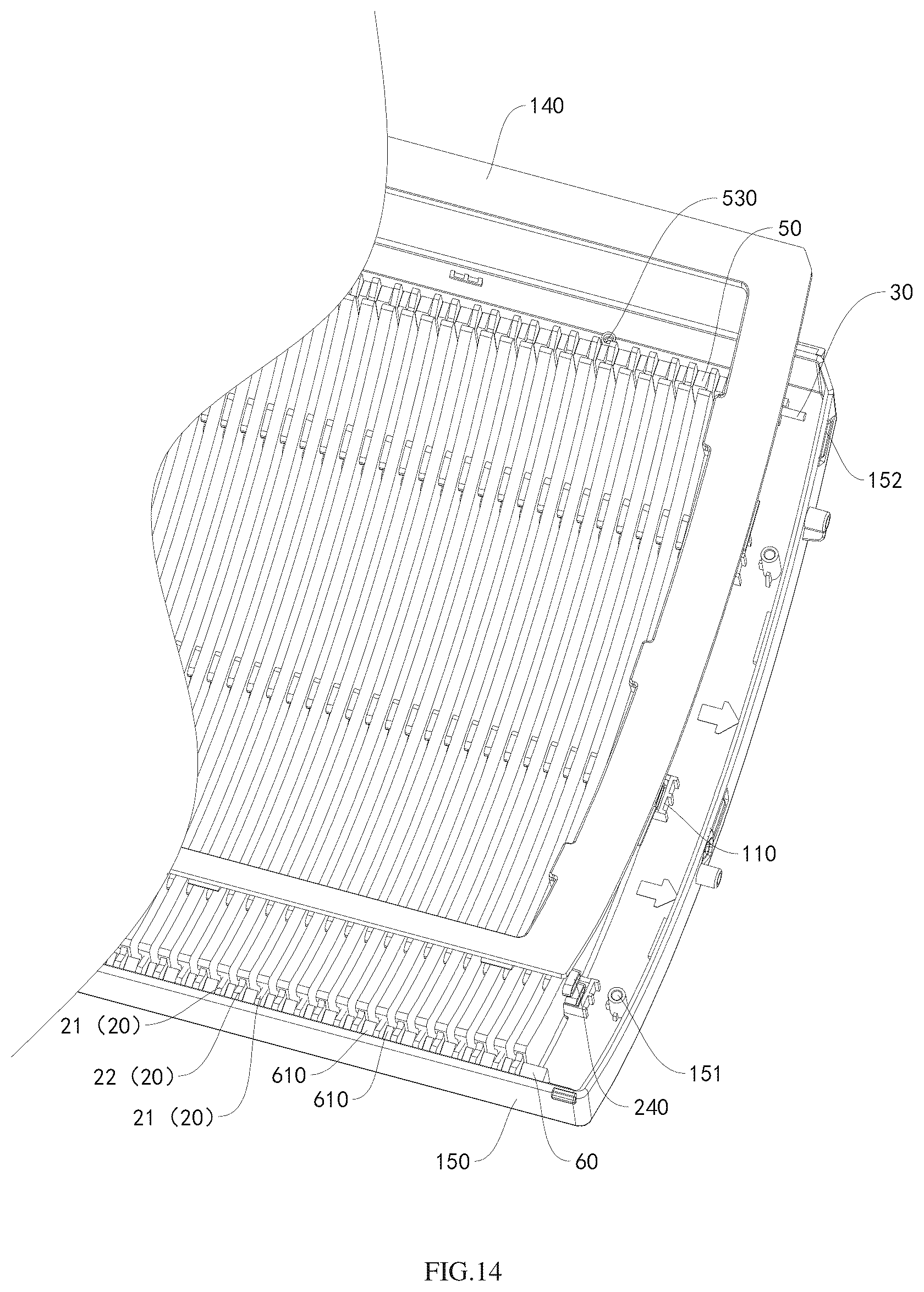 Patent US12377422 Figure 14 – Electrostatic dust removal apparatus and electrode unit thereof