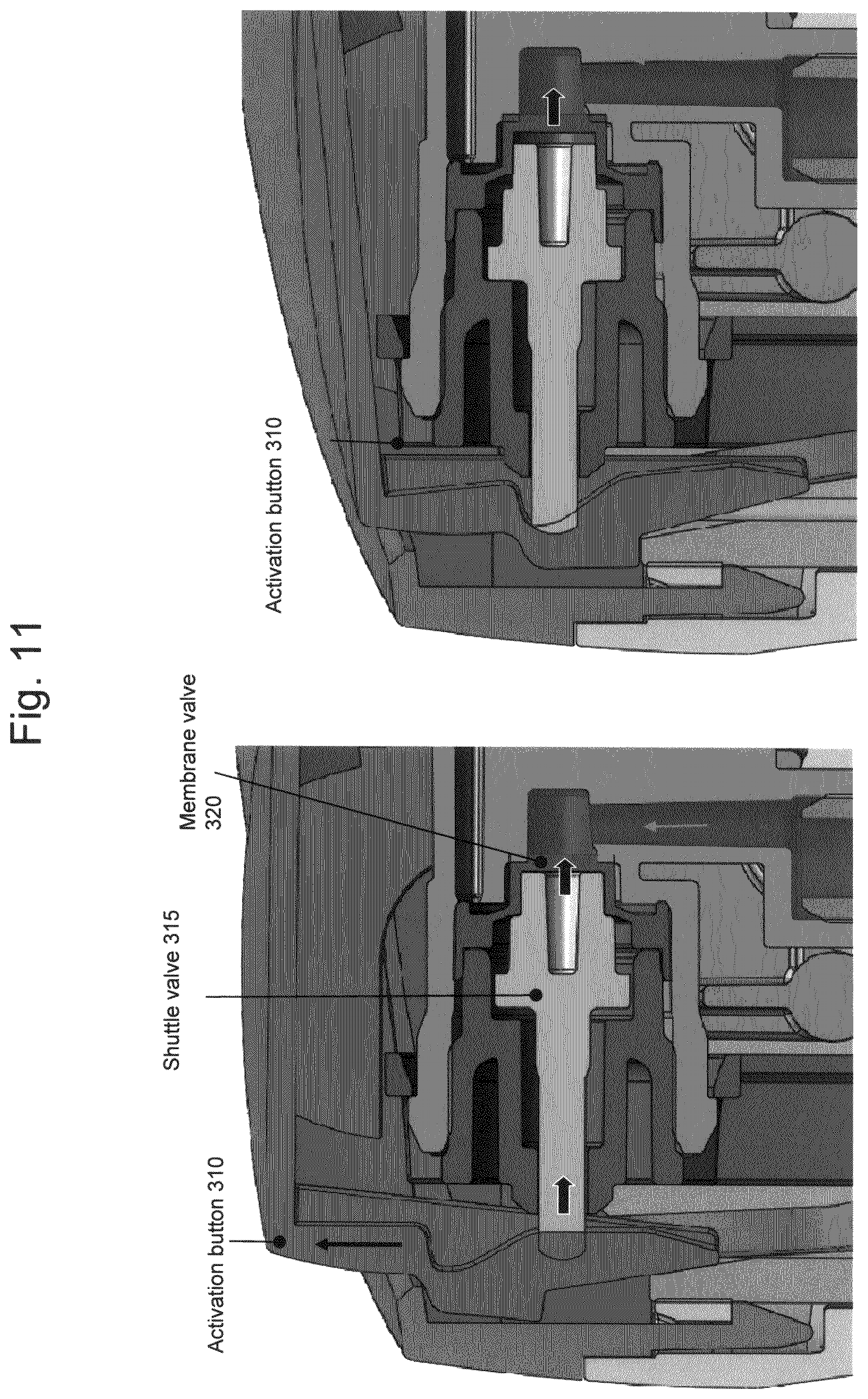 Patent US12377425 Figure 11 – Sprayer device with aerosol functionality—Flairosol