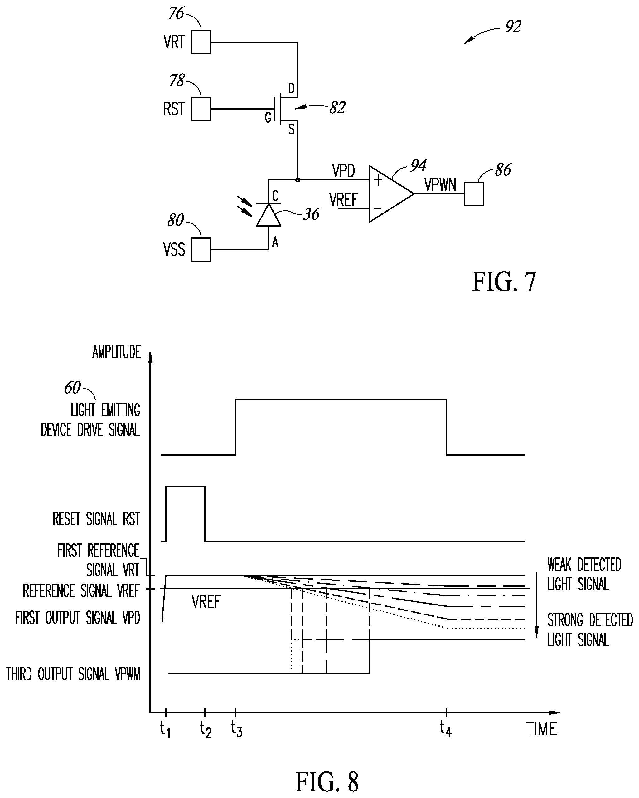 Patent US12377429 Figure 4 – Fluidic ejection device with optical blockage detector