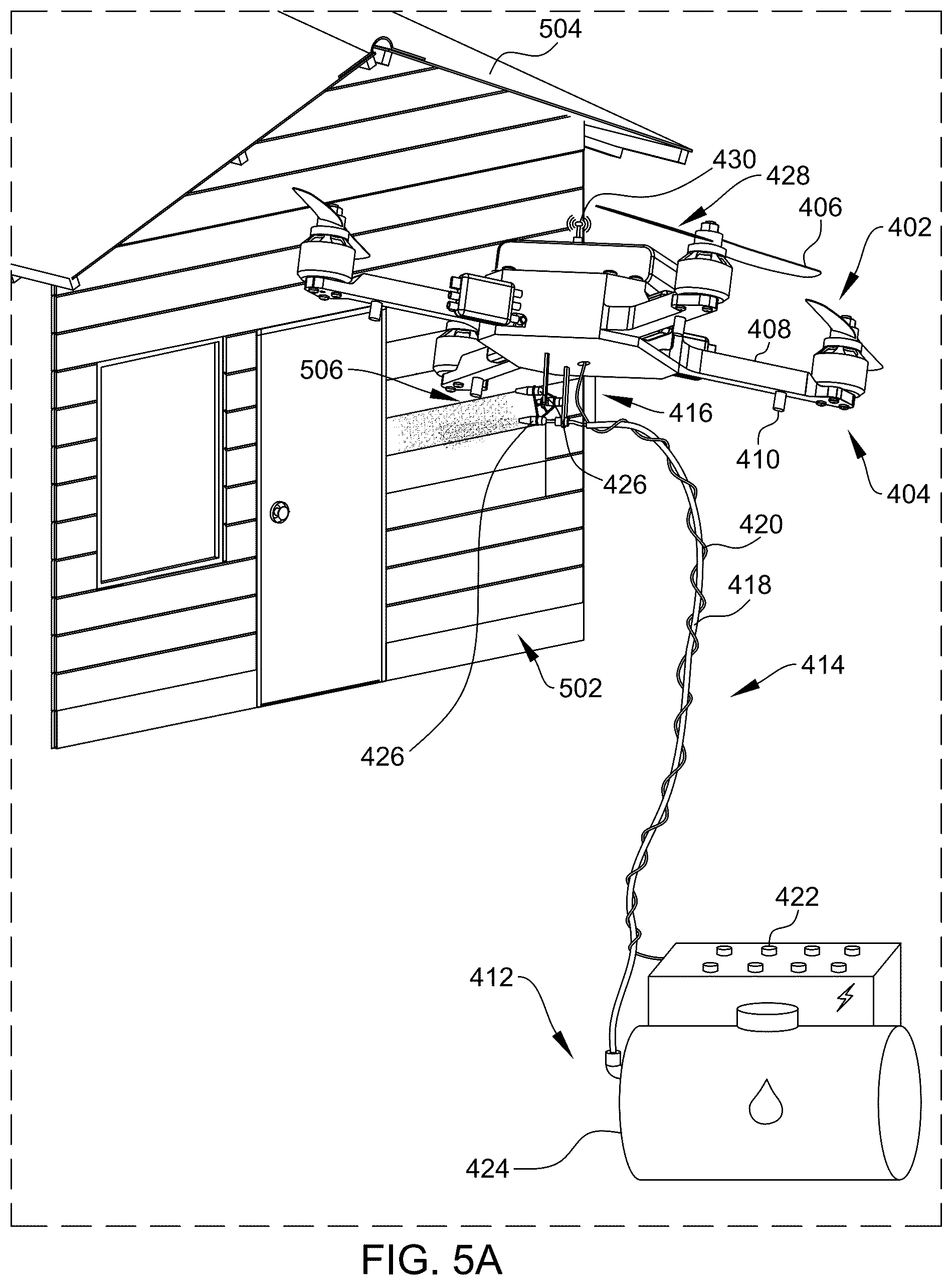 Patent US12377431 Figure 6 – Systems and method for painting using drones
