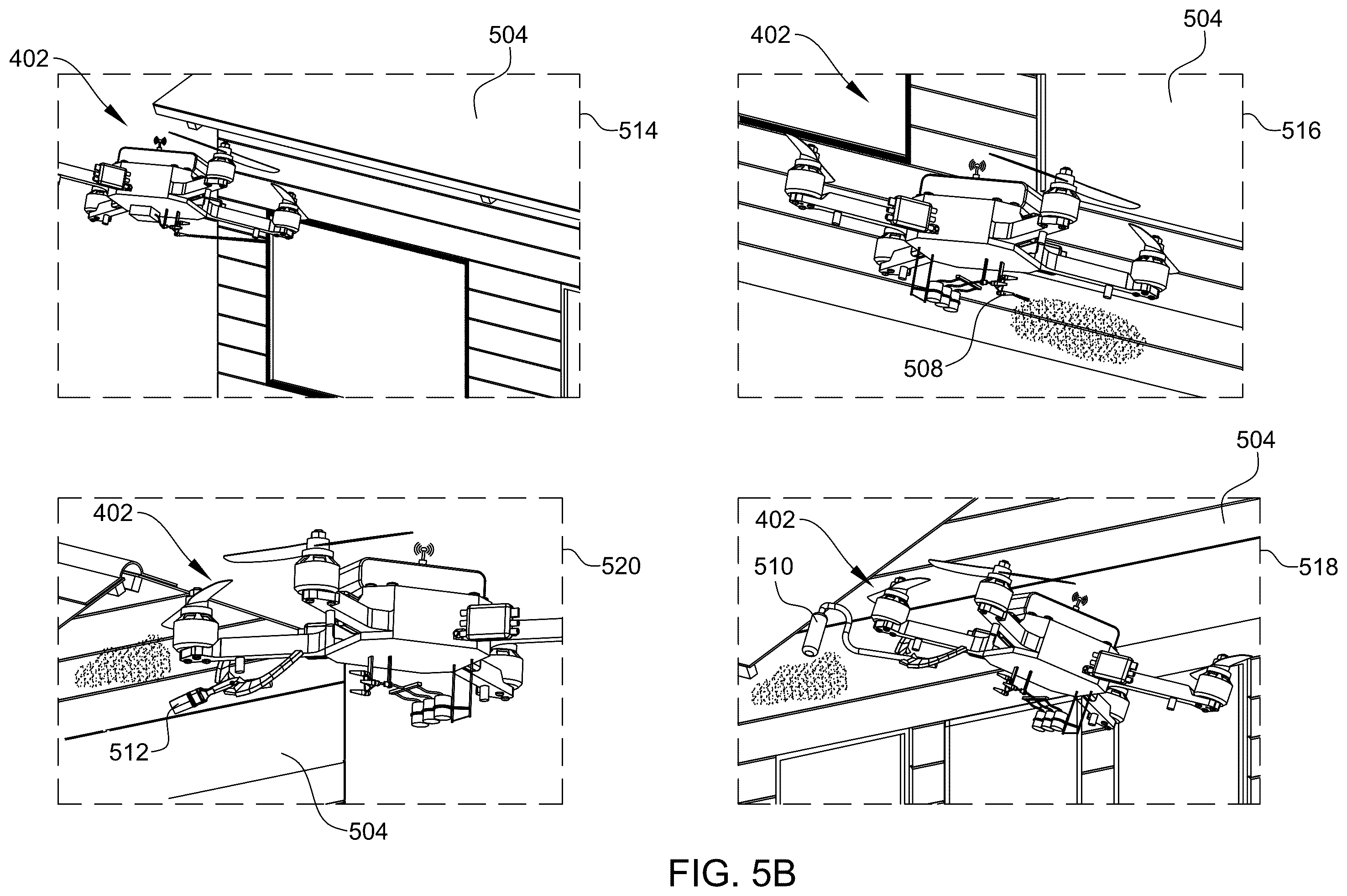 Patent US12377431 Figure 7 – Systems and method for painting using drones