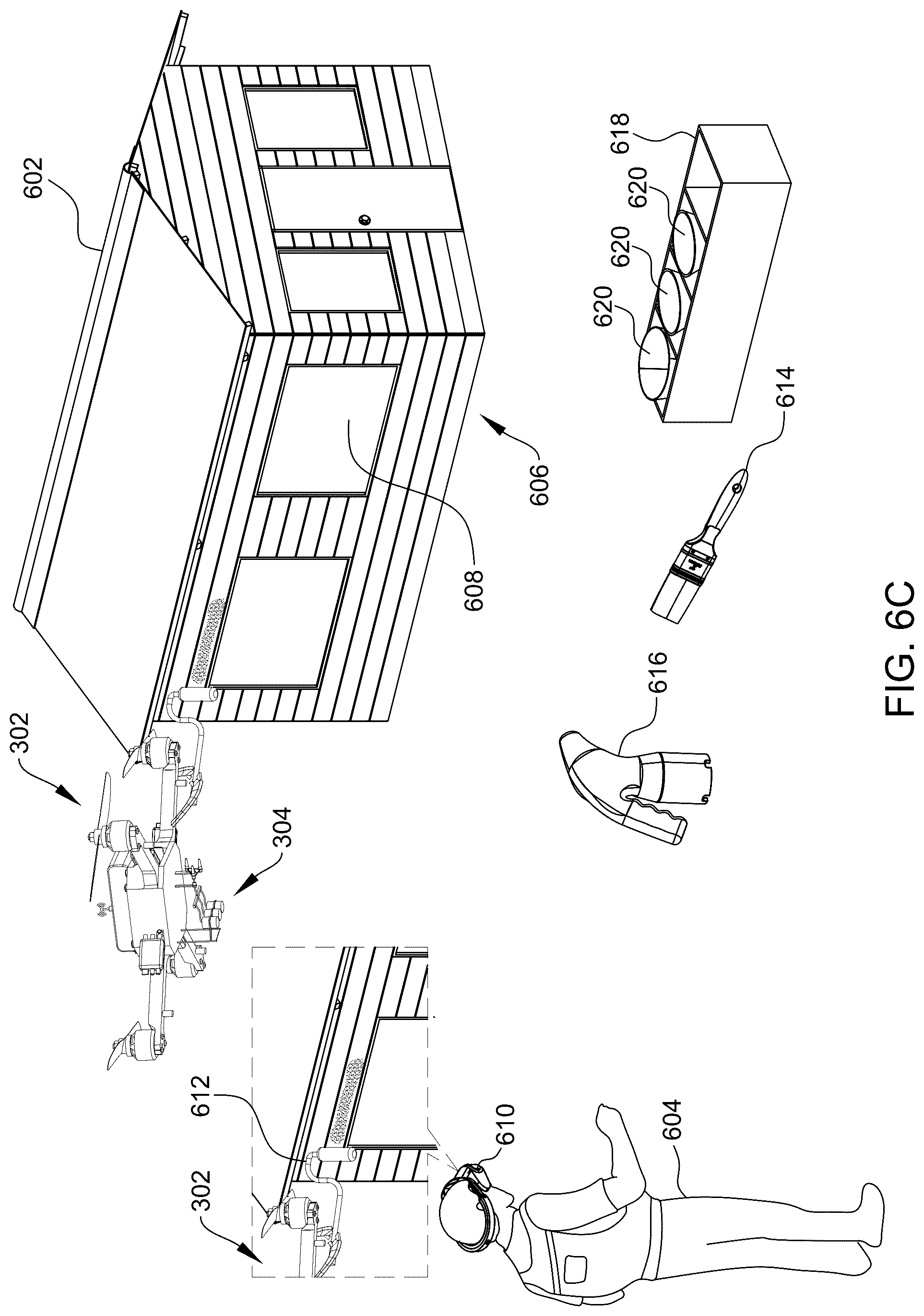 Patent US12377431 Figure 11 – Systems and method for painting using drones