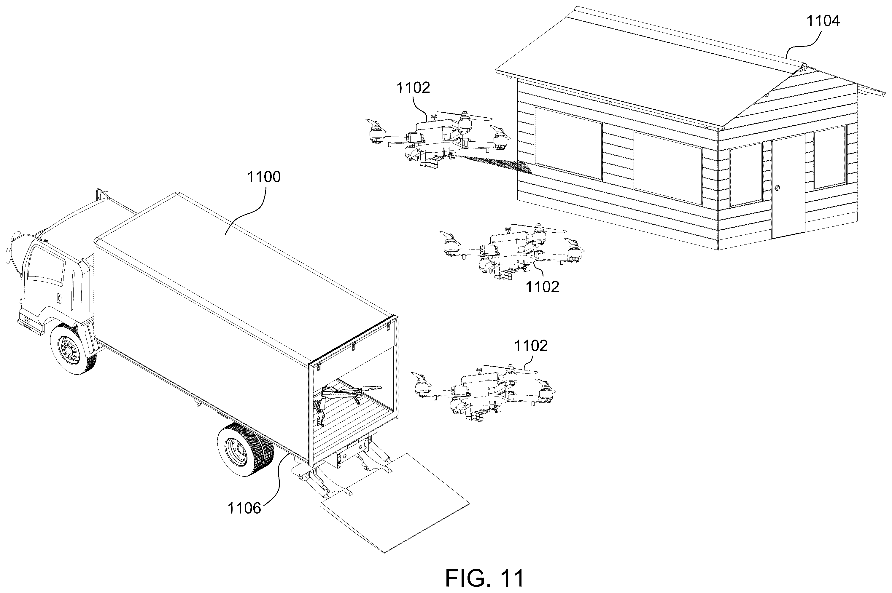 Patent US12377431 Figure 20 – Systems and method for painting using drones
