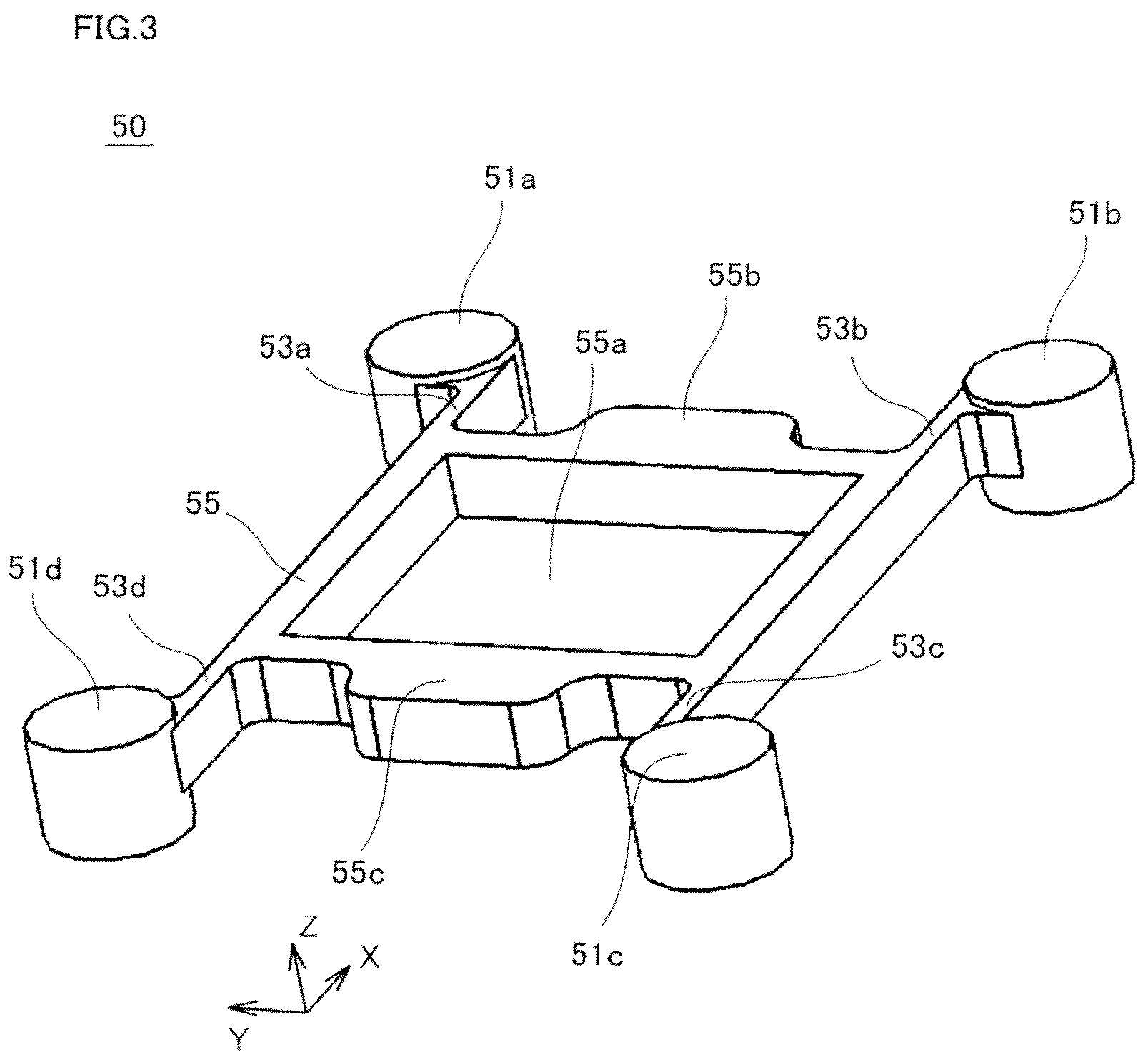 Patent US12377442 Figure 3 – Vibration generator moving vibrator by magnetic field generated by coil and vibrator-mounted holder used in vibration-generator