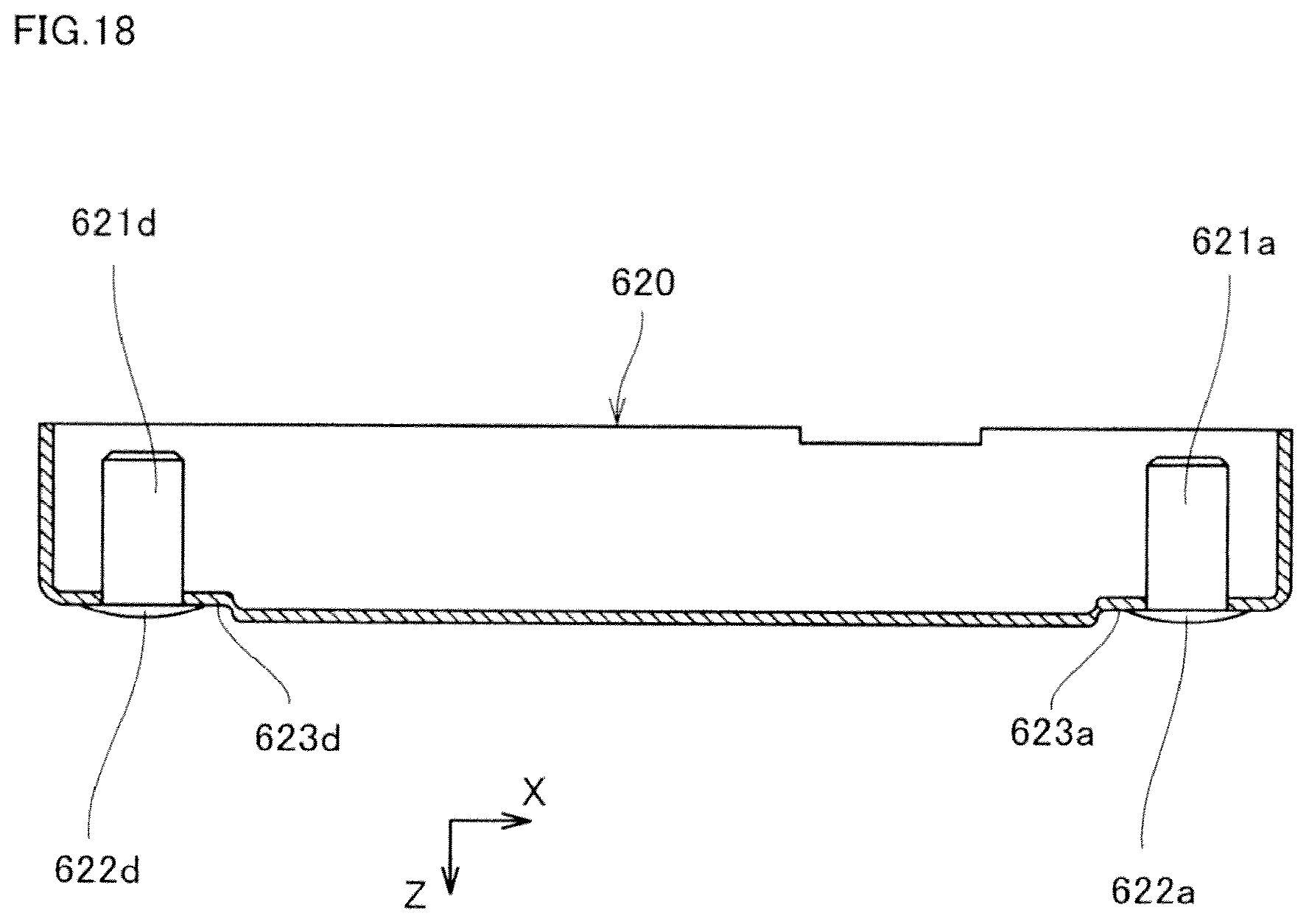 Patent US12377442 Figure 18 – Vibration generator moving vibrator by magnetic field generated by coil and vibrator-mounted holder used in vibration-generator