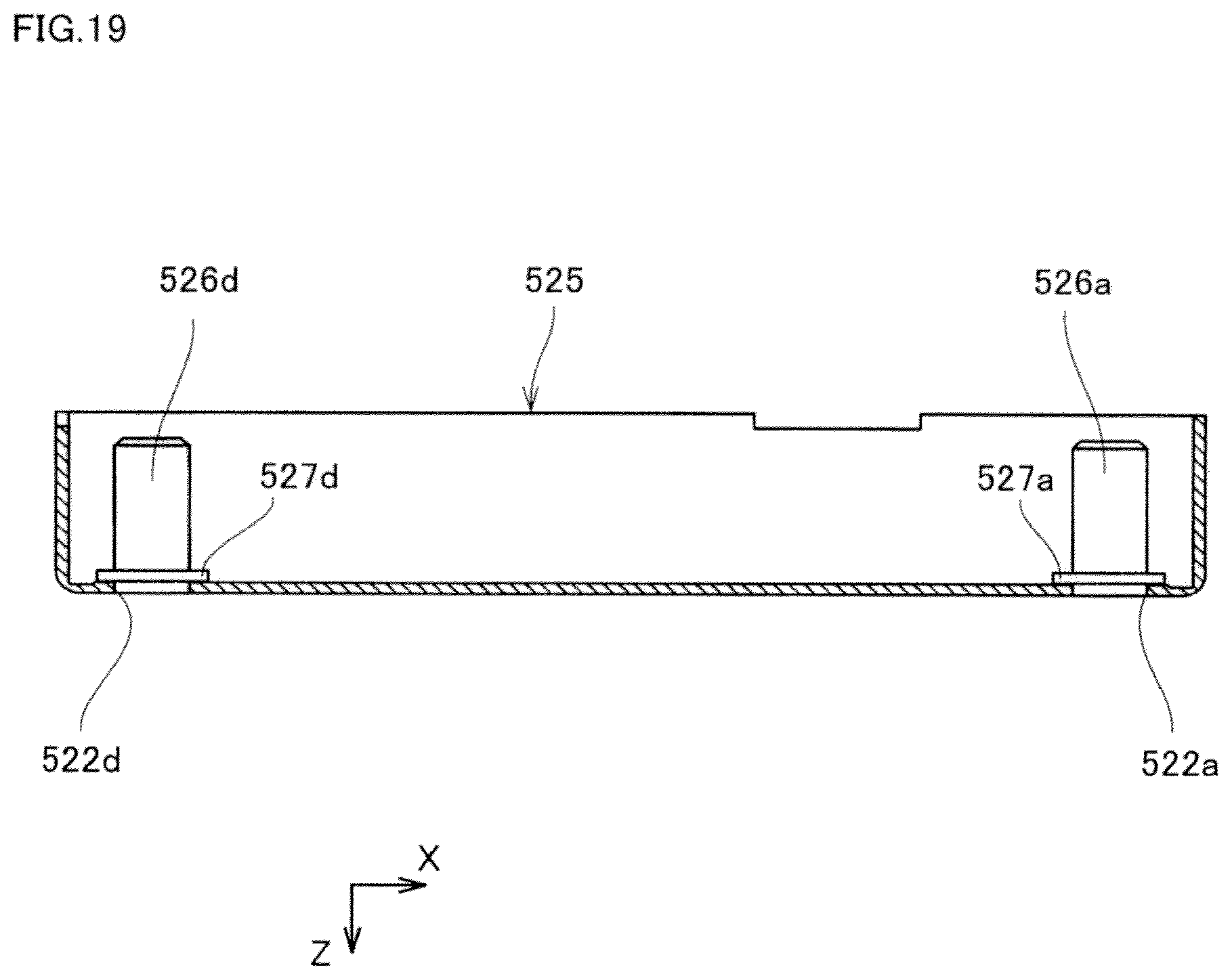 Patent US12377442 Figure 19 – Vibration generator moving vibrator by magnetic field generated by coil and vibrator-mounted holder used in vibration-generator
