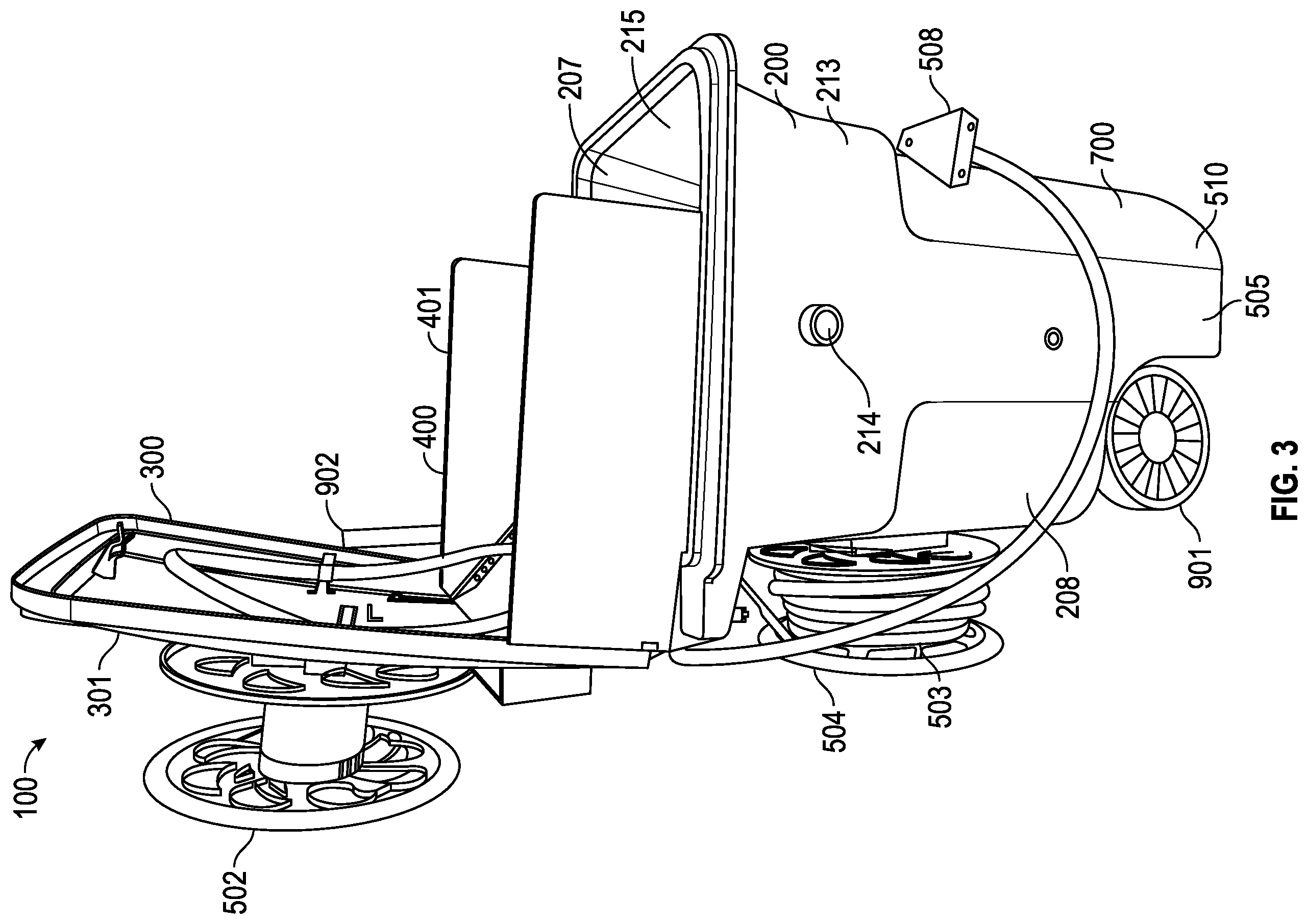 Patent US12377446 Figure 3 – Pool filter cleaning system and related method
