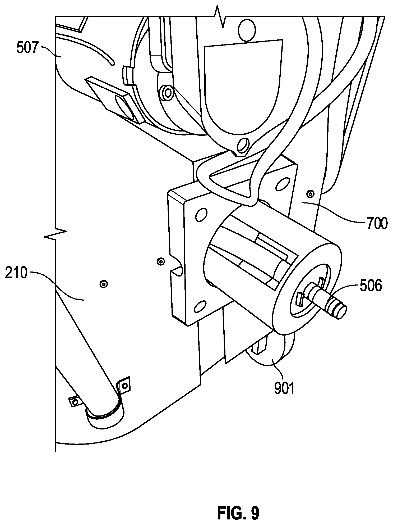 Patent US12377446 Figure 9 – Pool filter cleaning system and related method