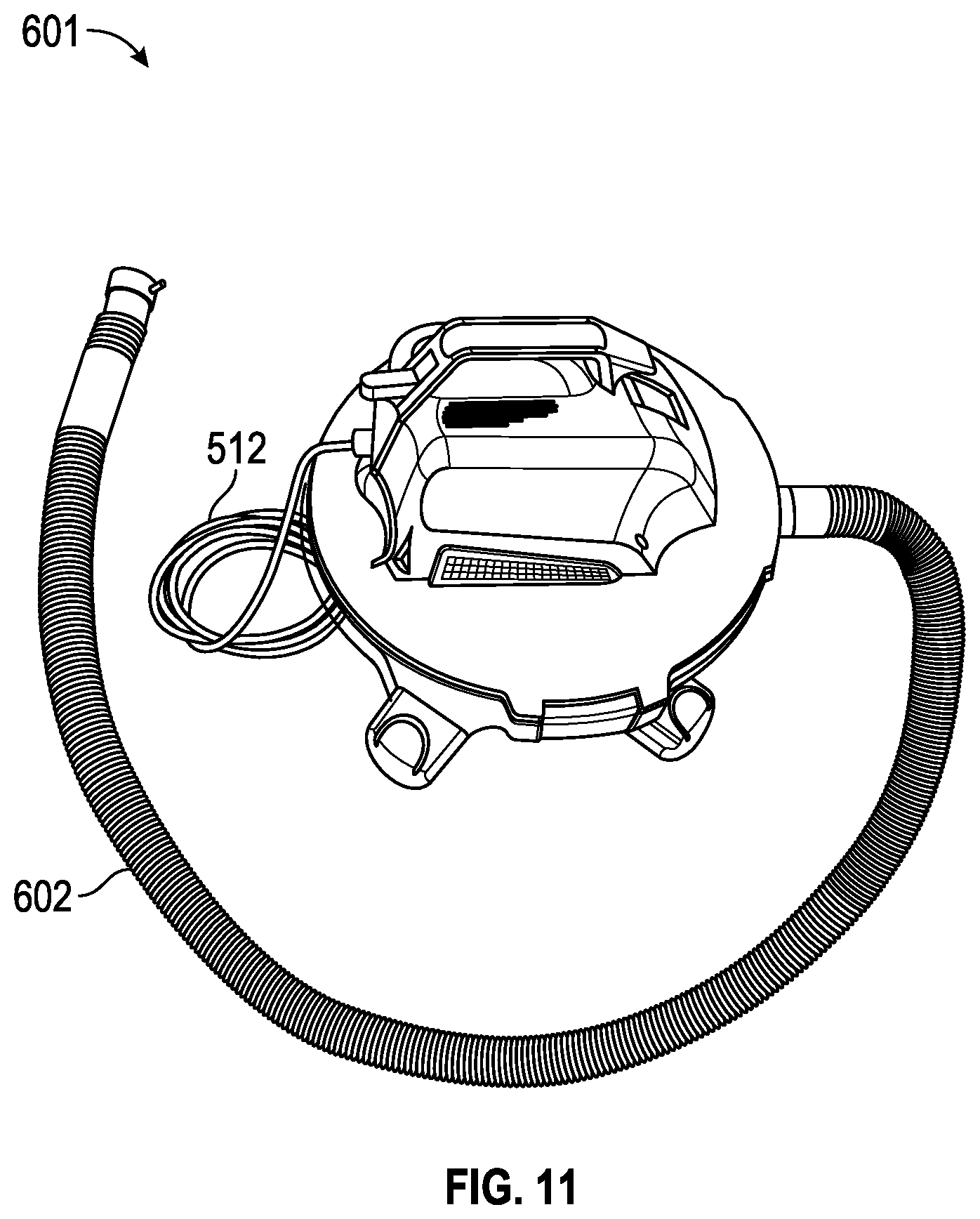 Patent US12377446 Figure 11 – Pool filter cleaning system and related method