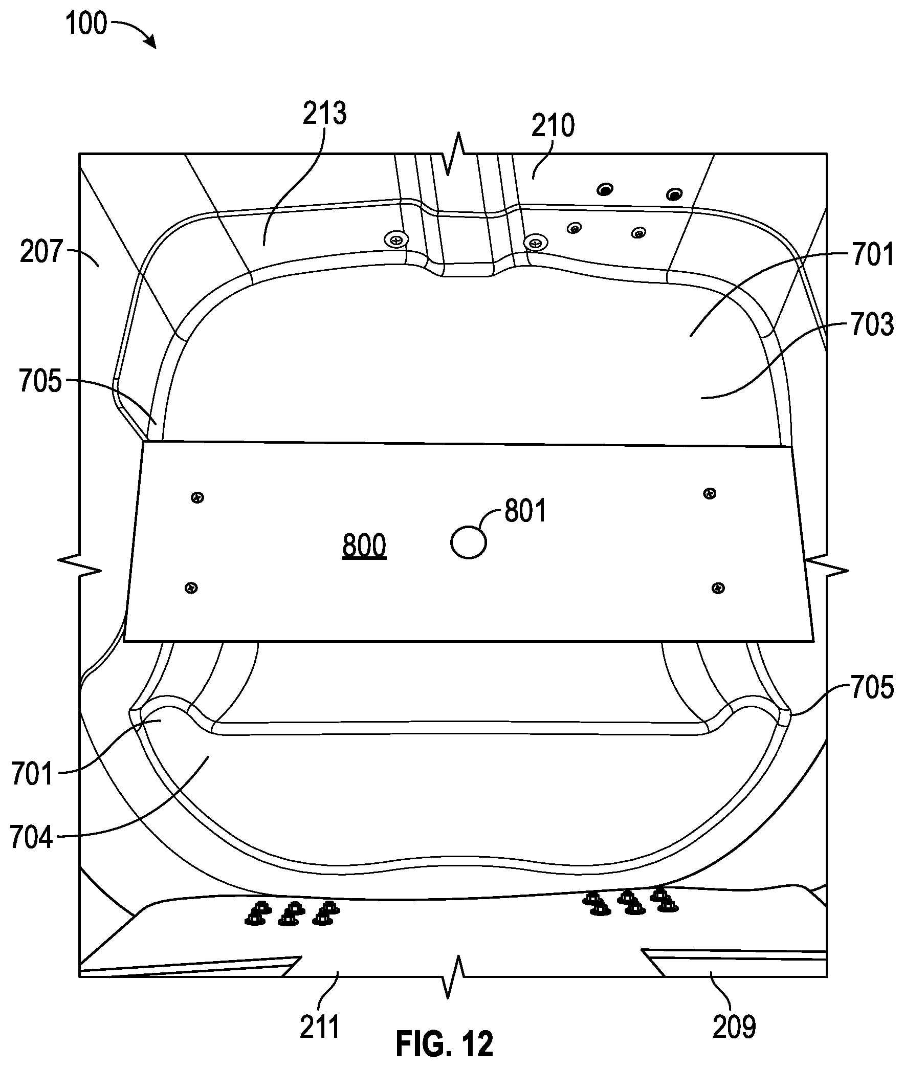 Patent US12377446 Figure 12 – Pool filter cleaning system and related method