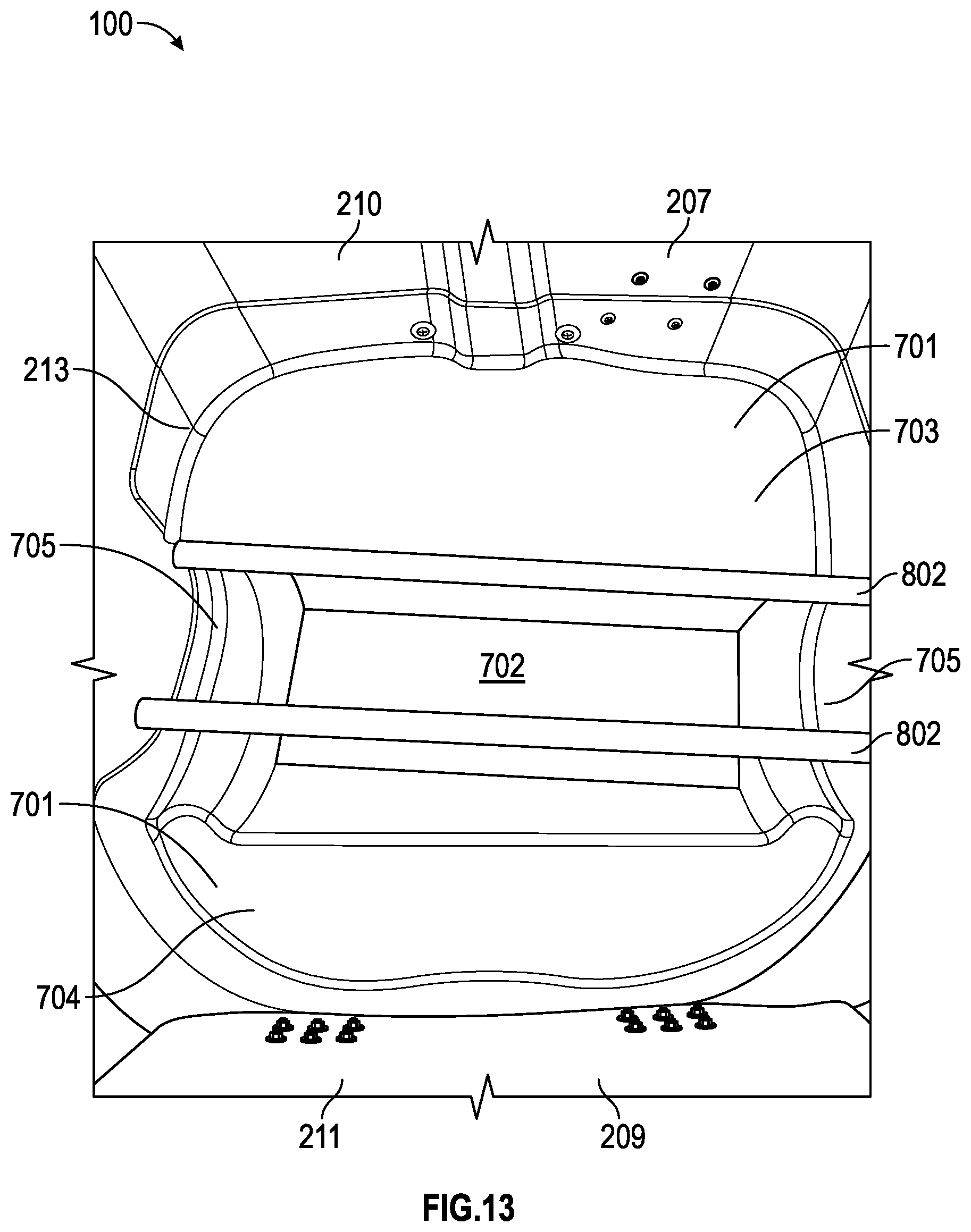 Patent US12377446 Figure 13 – Pool filter cleaning system and related method