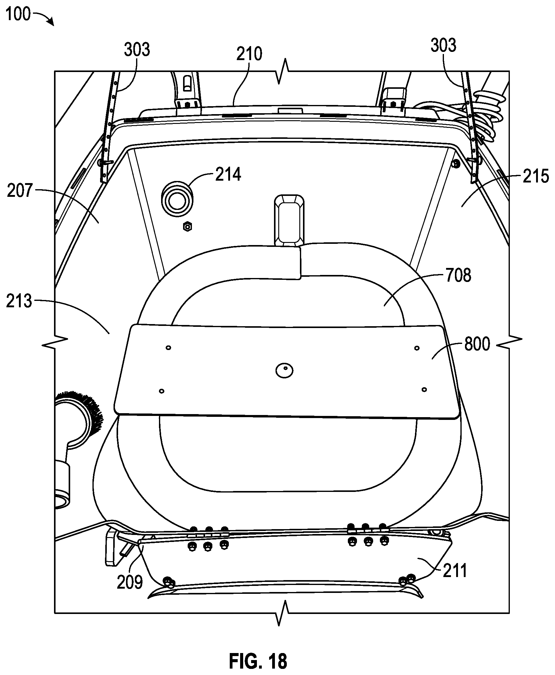 Patent US12377446 Figure 18 – Pool filter cleaning system and related method