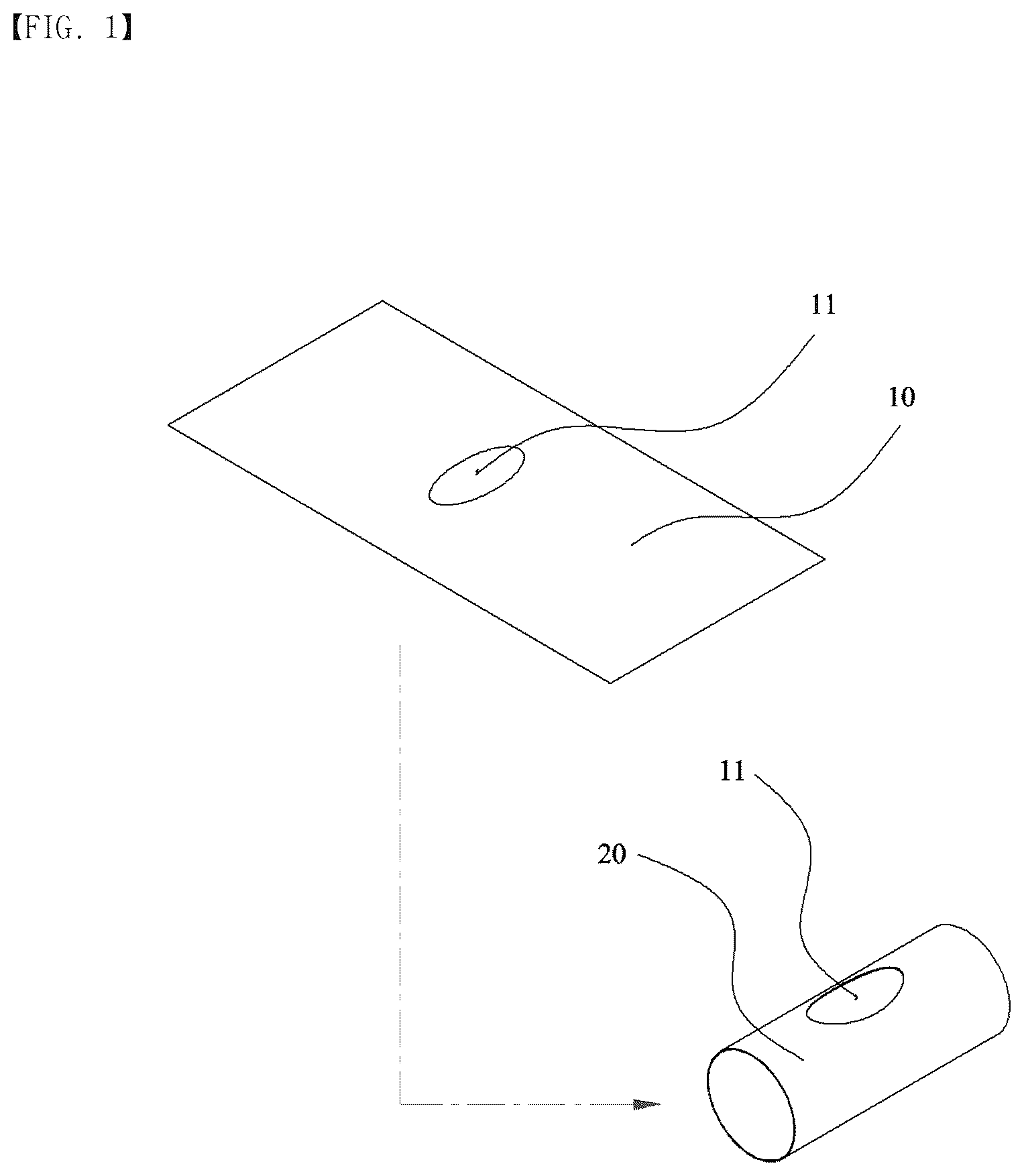 Patent US12377456 Figure 1 – Tee type connector pipe manufacturing method