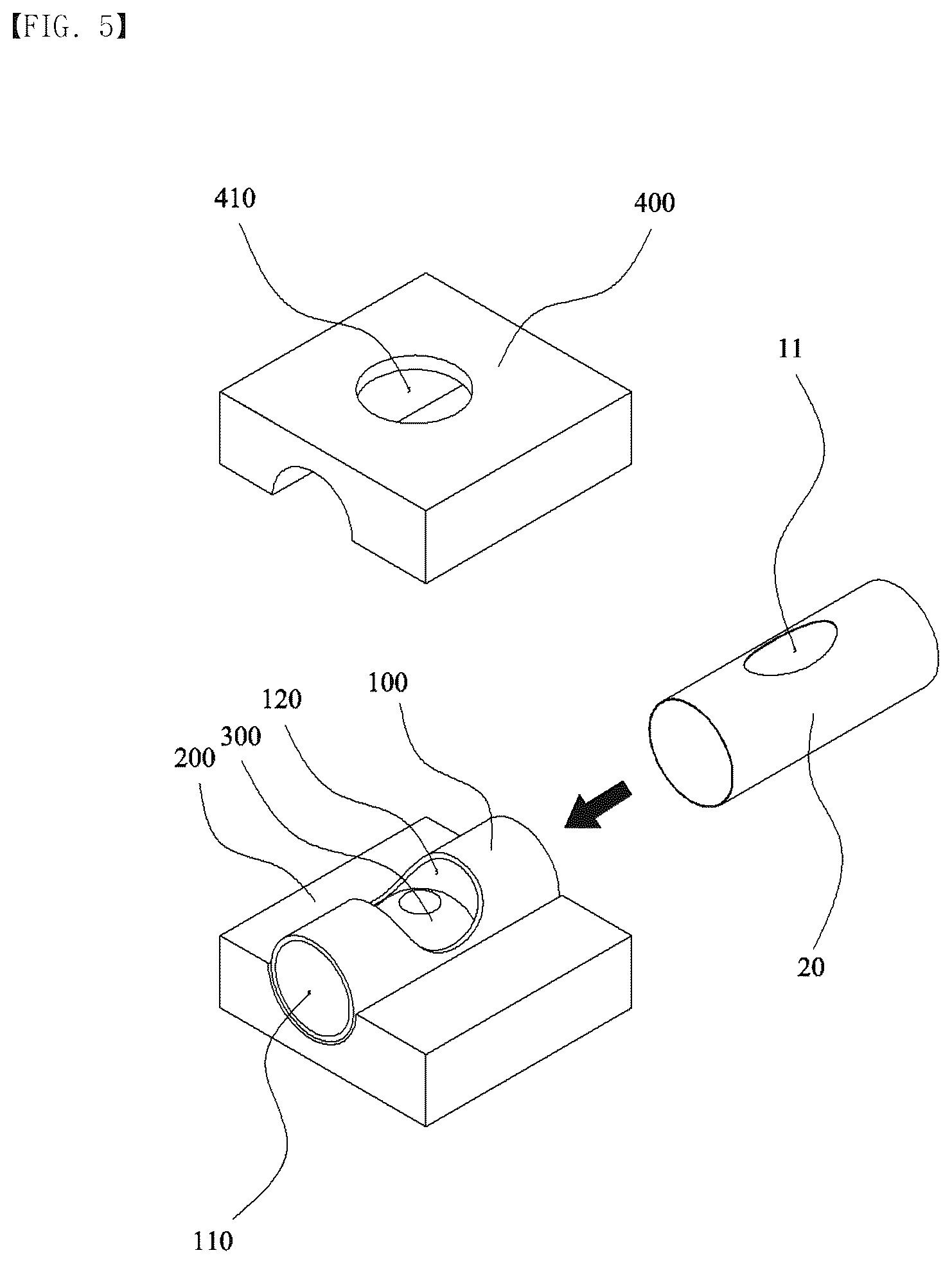 Patent US12377456 Figure 5 – Tee type connector pipe manufacturing method