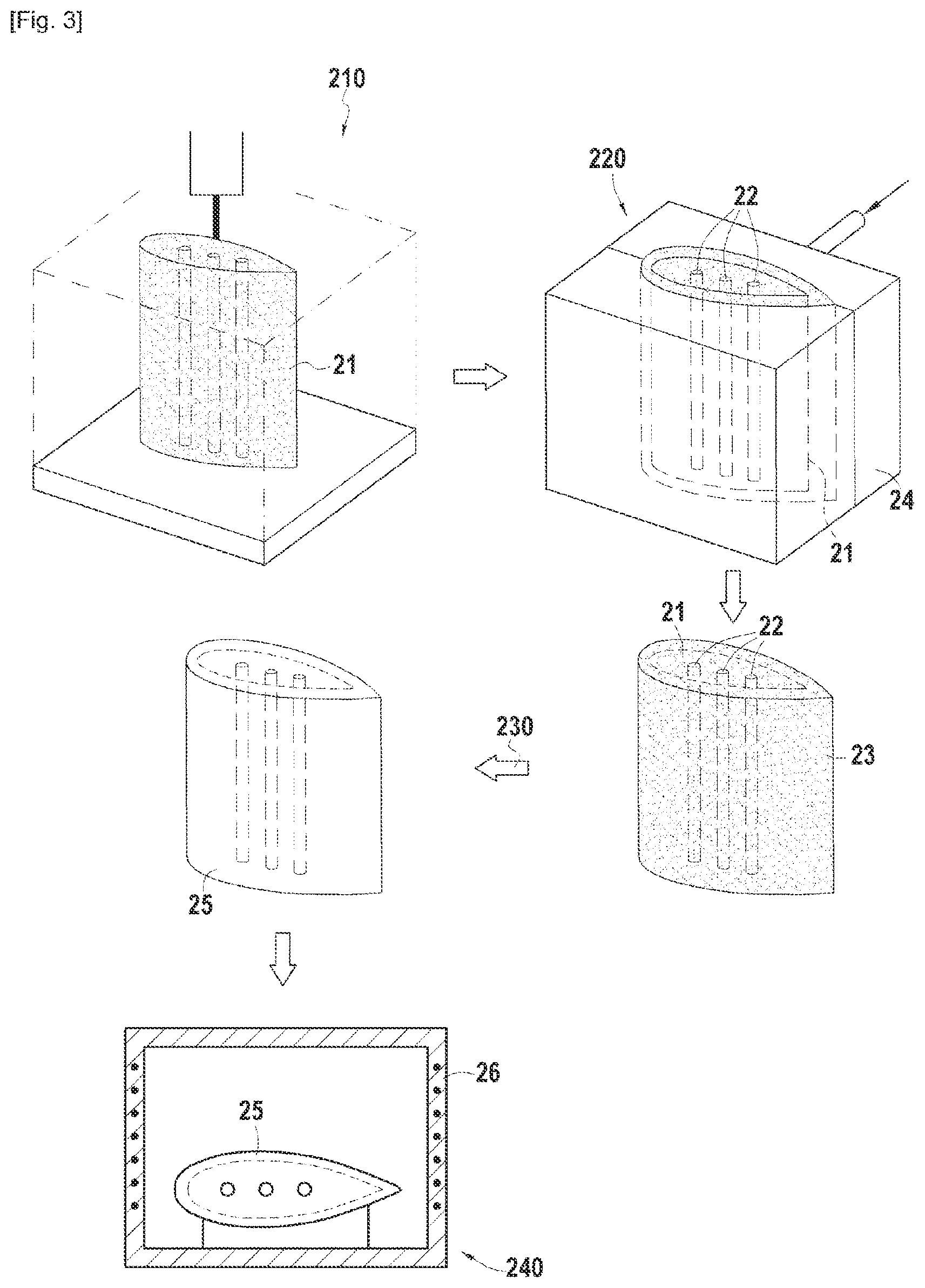 Patent US12377464 Figure 3 – Method for manufacturing a metal part