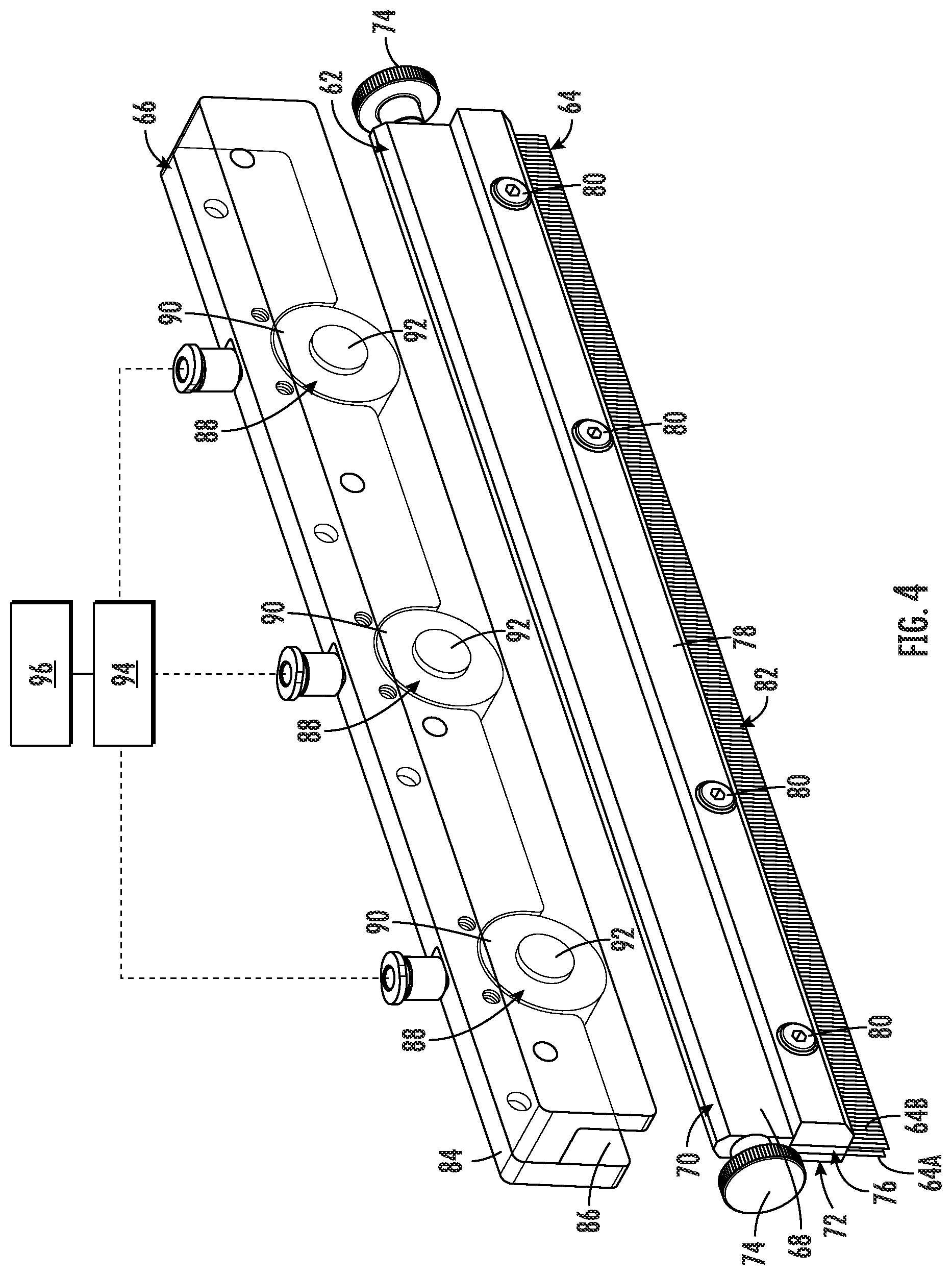 Patent US12377469 Figure 4 – Recoater for additive manufacturing