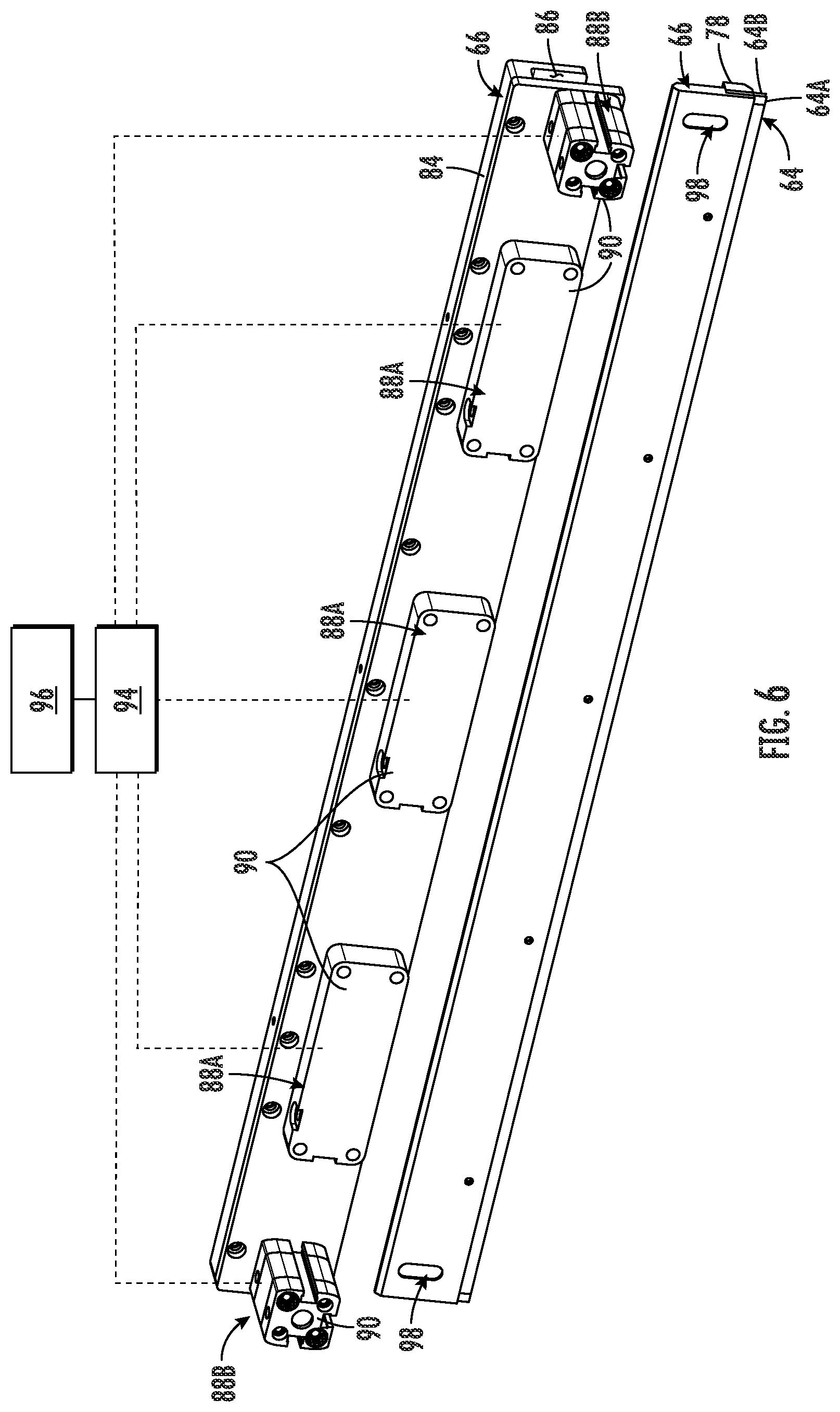 Patent US12377469 Figure 6 – Recoater for additive manufacturing