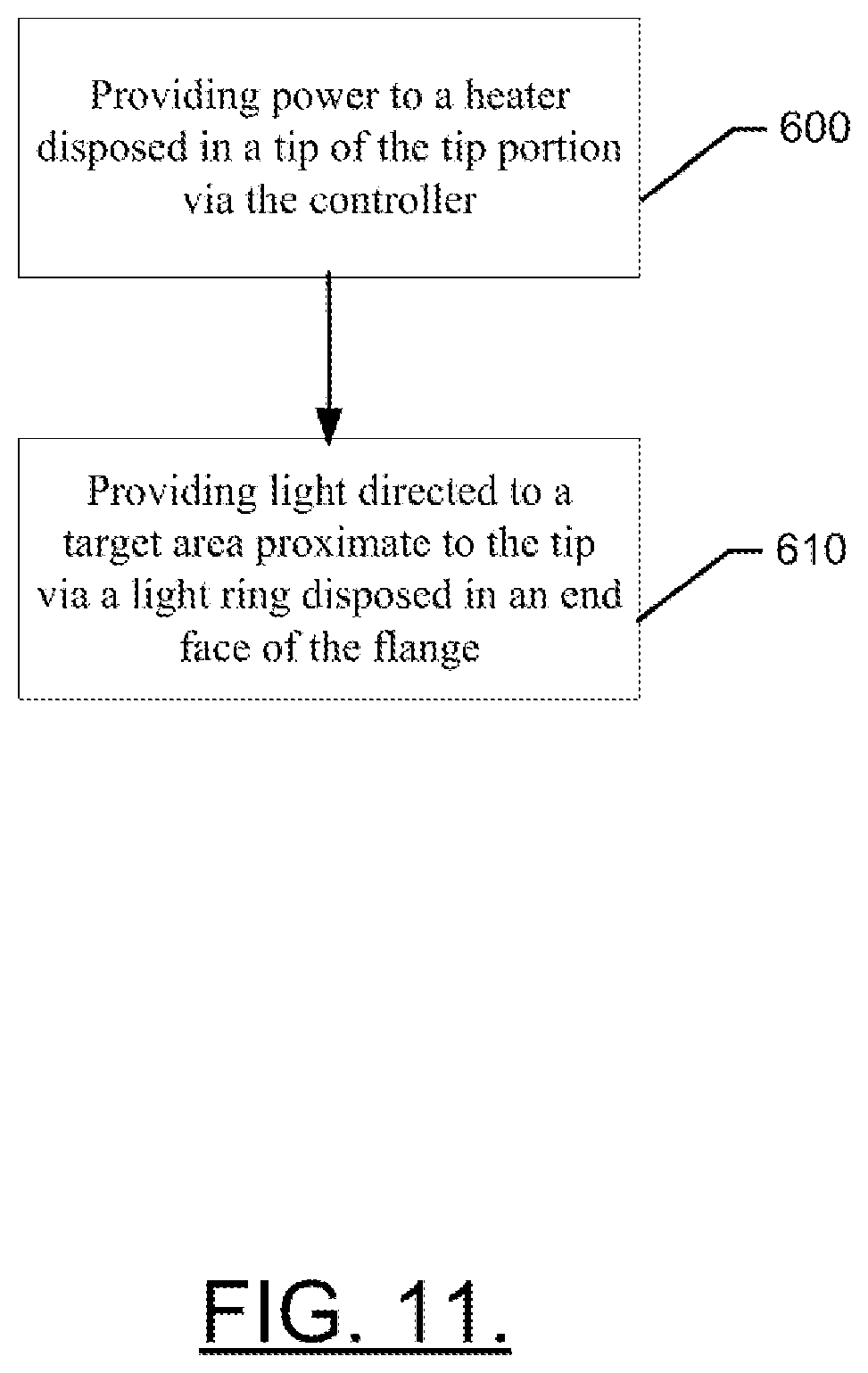 Patent US12377486 Figure 6 – Light ring for a soldering iron