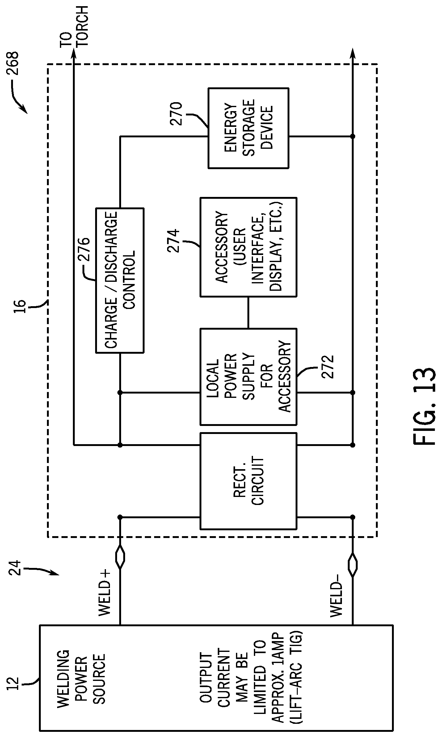 Patent US12377487 Figure 12 – Polarity sensing welding wire feeder system and method