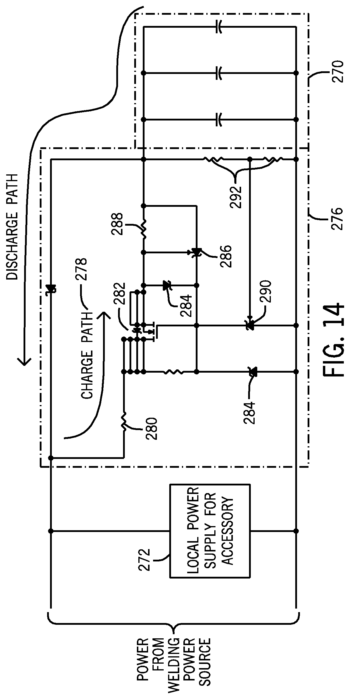 Patent US12377487 Figure 13 – Polarity sensing welding wire feeder system and method