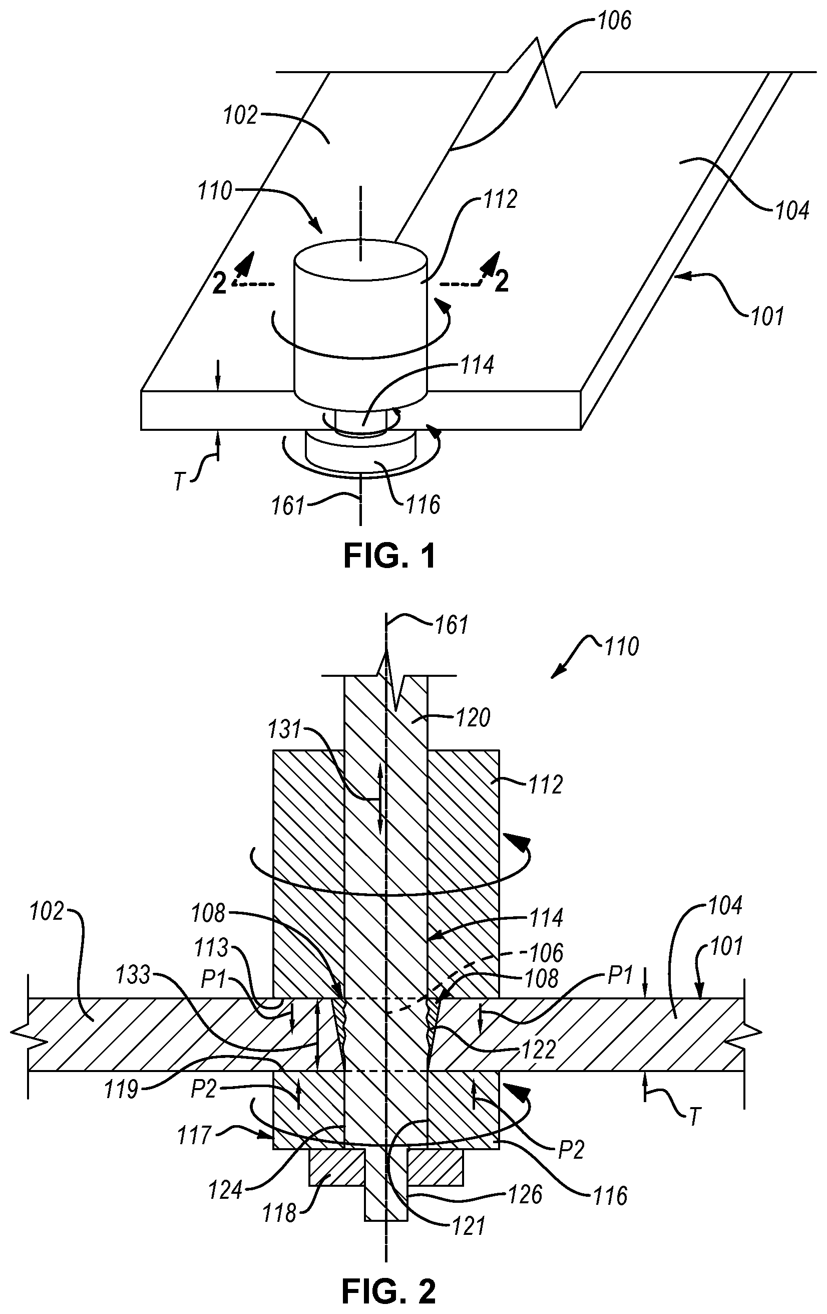 Patent US12377490 Figure 1 – Heat exchanger for friction stir welding apparatus and associated system and method