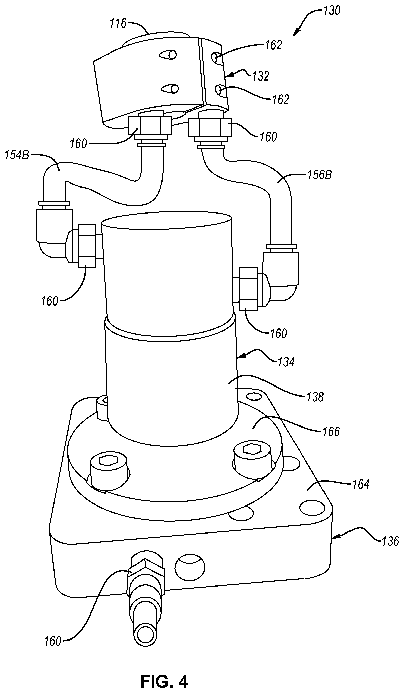 Patent US12377490 Figure 3 – Heat exchanger for friction stir welding apparatus and associated system and method