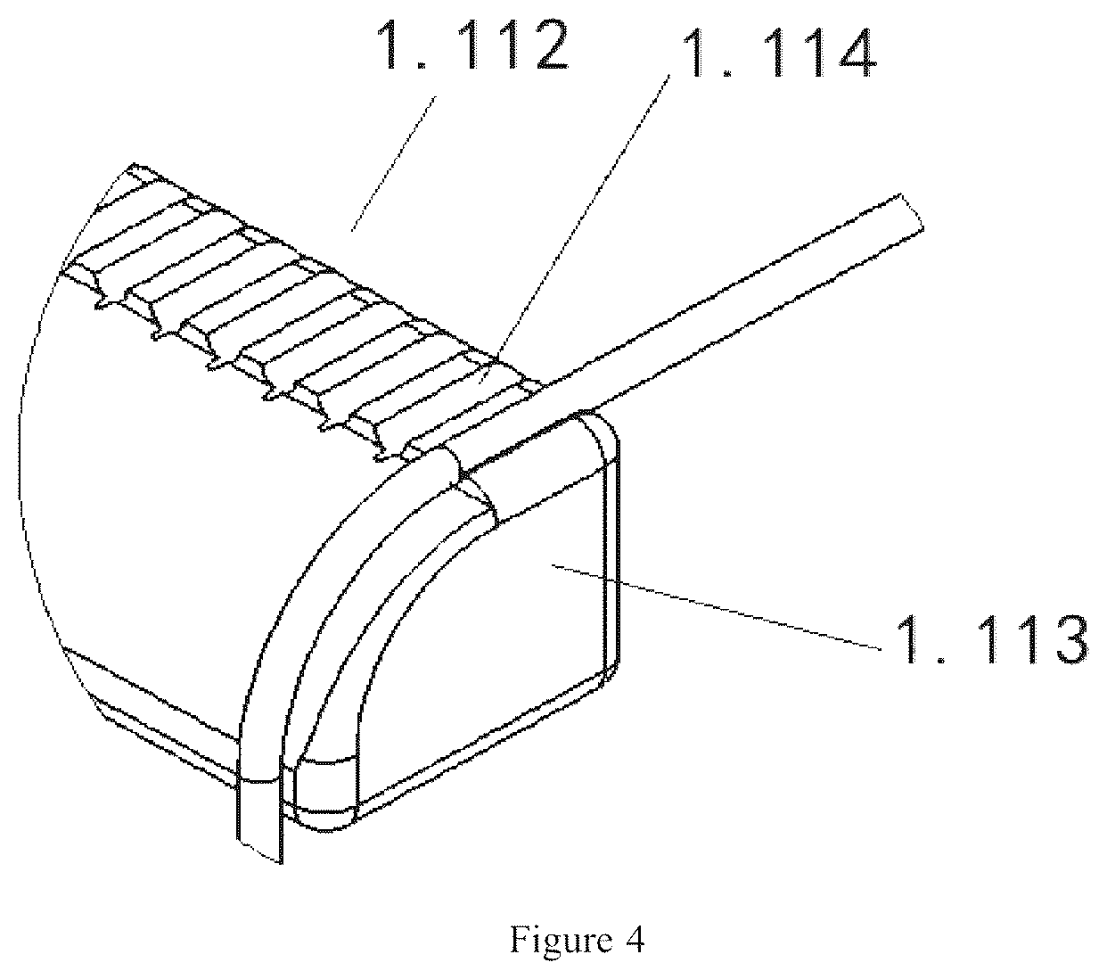 Patent US12377502 Figure 4 – Automatic assembly line for mattress spring