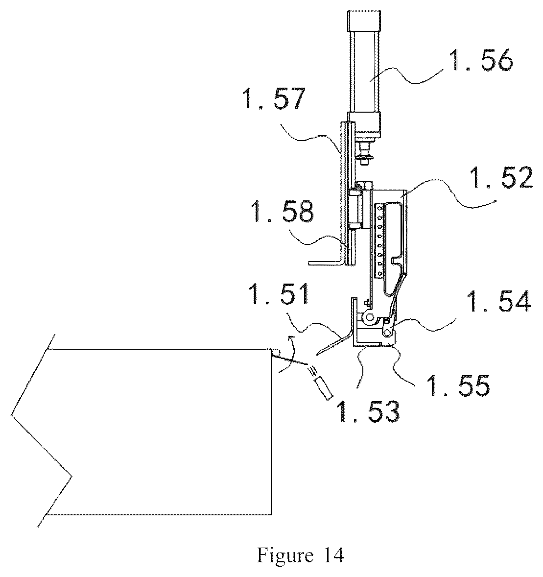 Patent US12377502 Figure 14 – Automatic assembly line for mattress spring