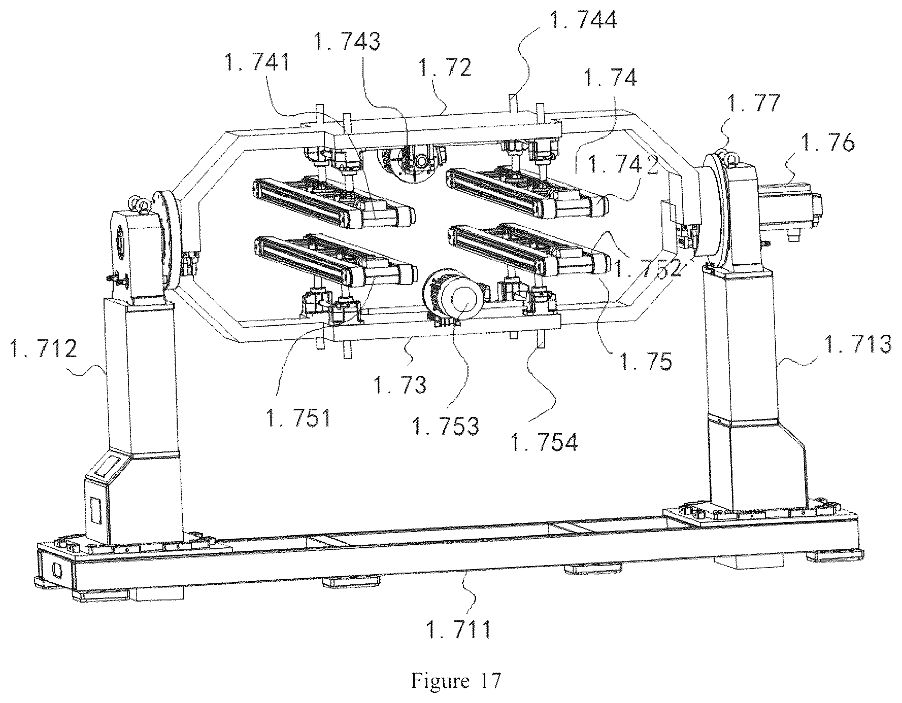 Patent US12377502 Figure 17 – Automatic assembly line for mattress spring