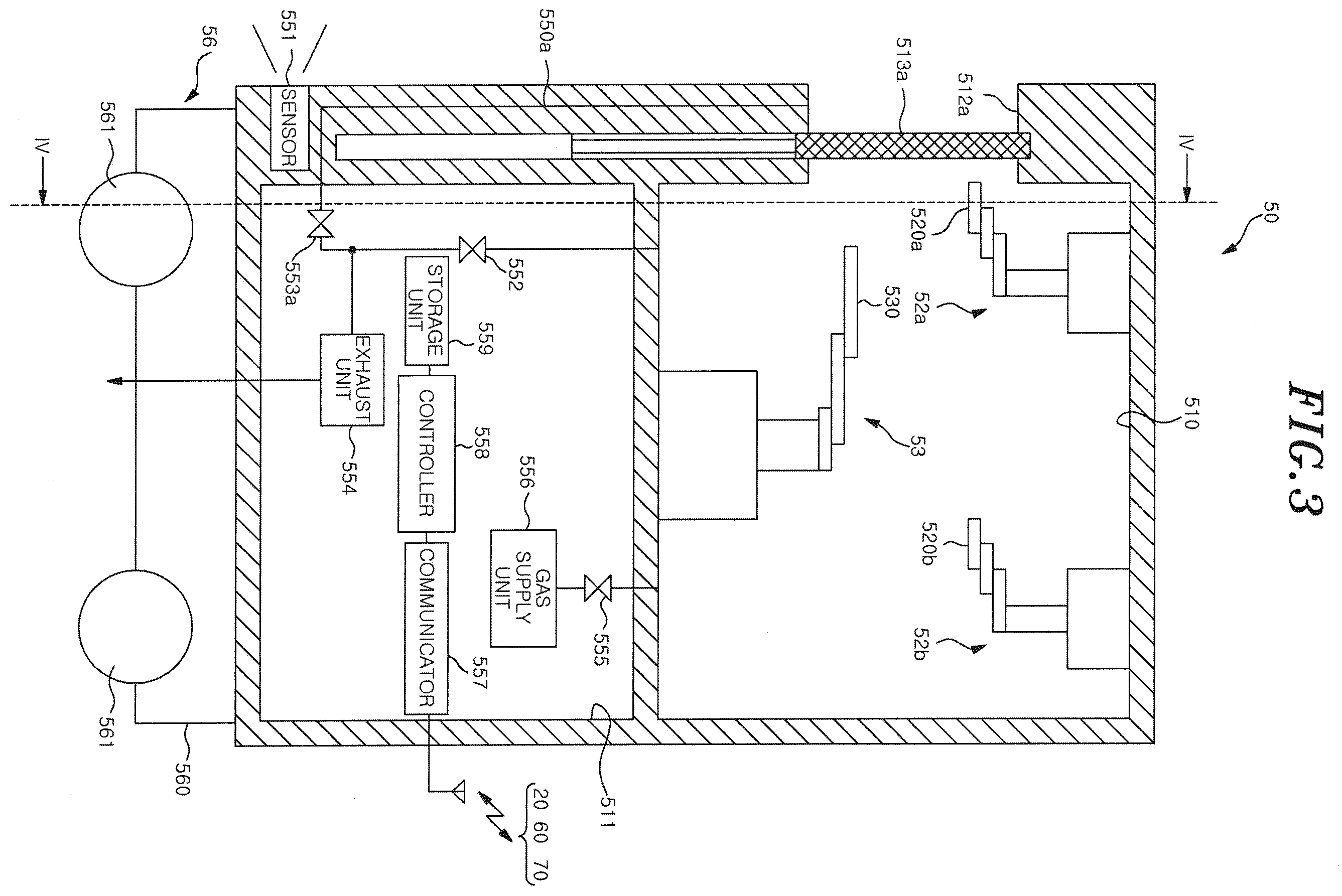 Patent US12377503 Figure 3 – Part replacement system and part replacement device