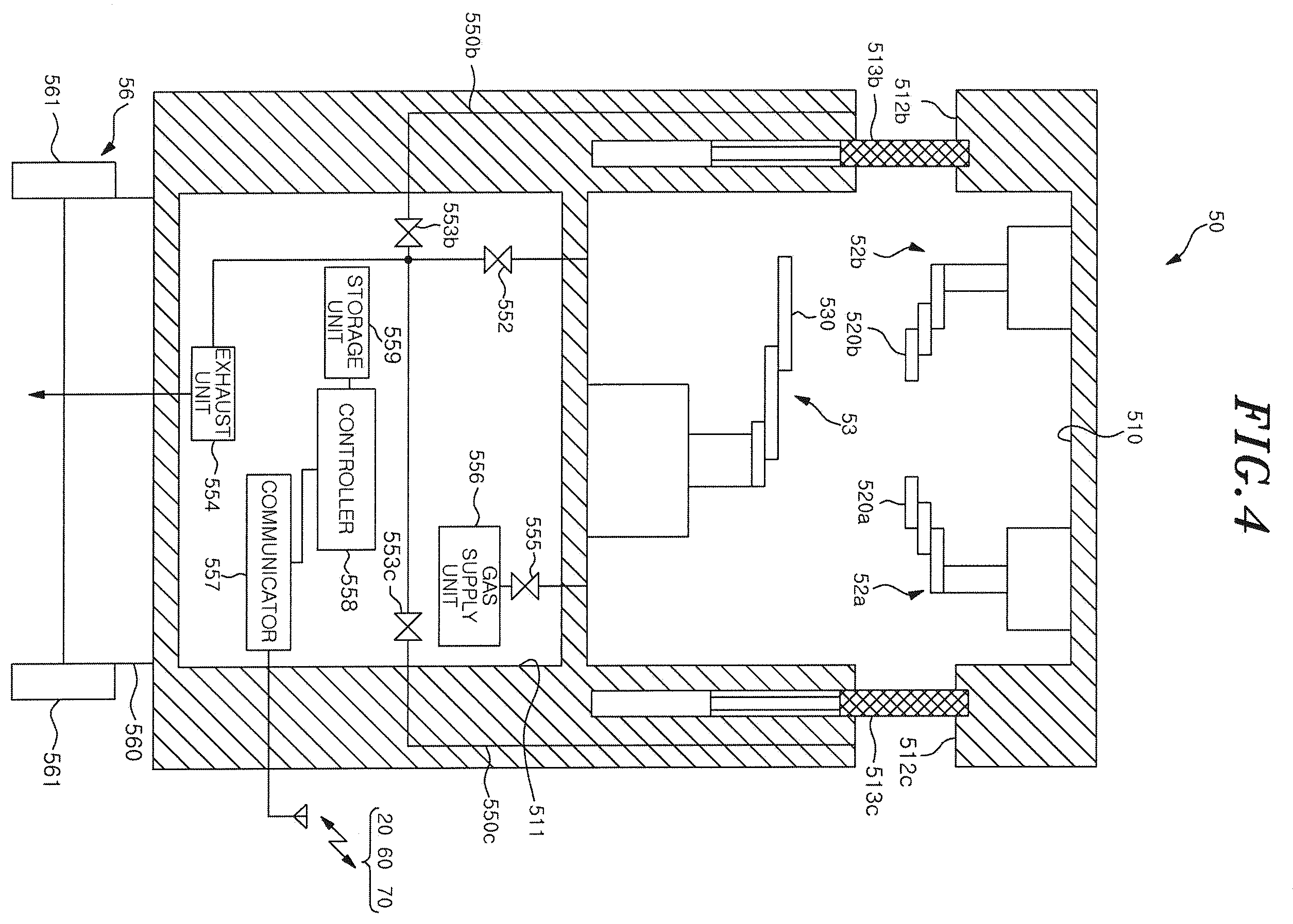 Patent US12377503 Figure 4 – Part replacement system and part replacement device