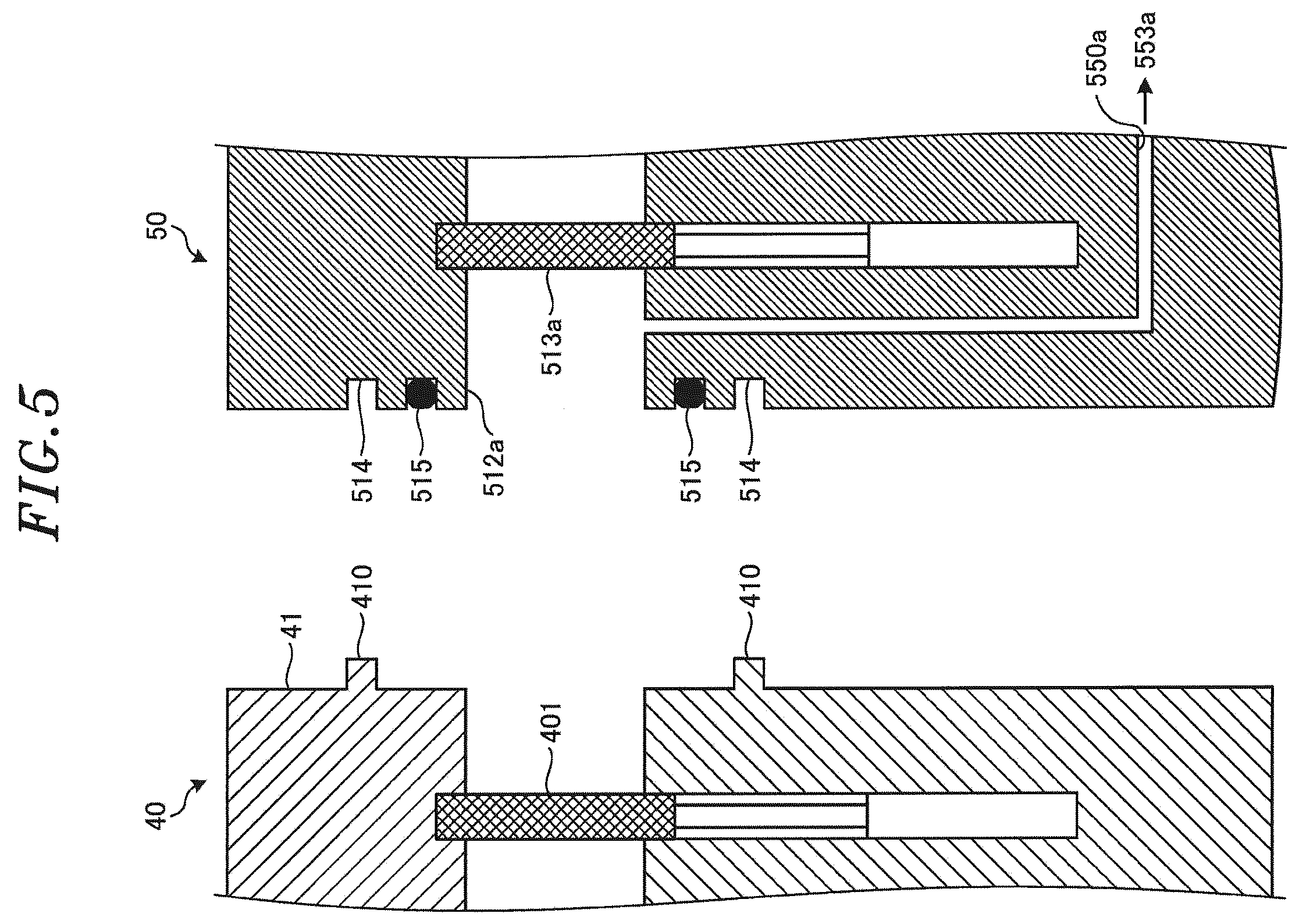 Patent US12377503 Figure 5 – Part replacement system and part replacement device