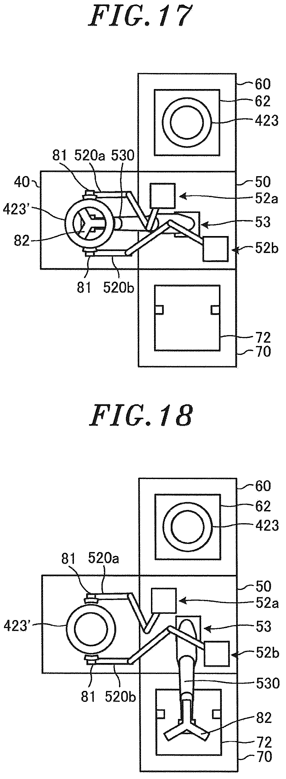 Patent US12377503 Figure 13 – Part replacement system and part replacement device