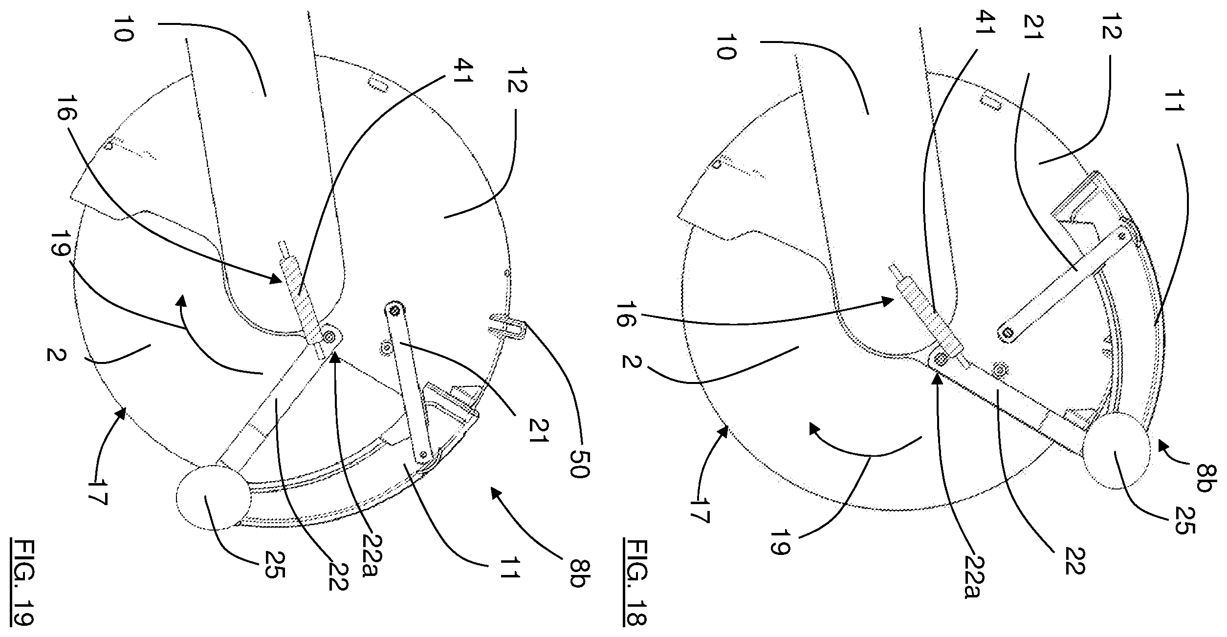 Patent US12377504 Figure 10 – Protection arrangement for a power tool