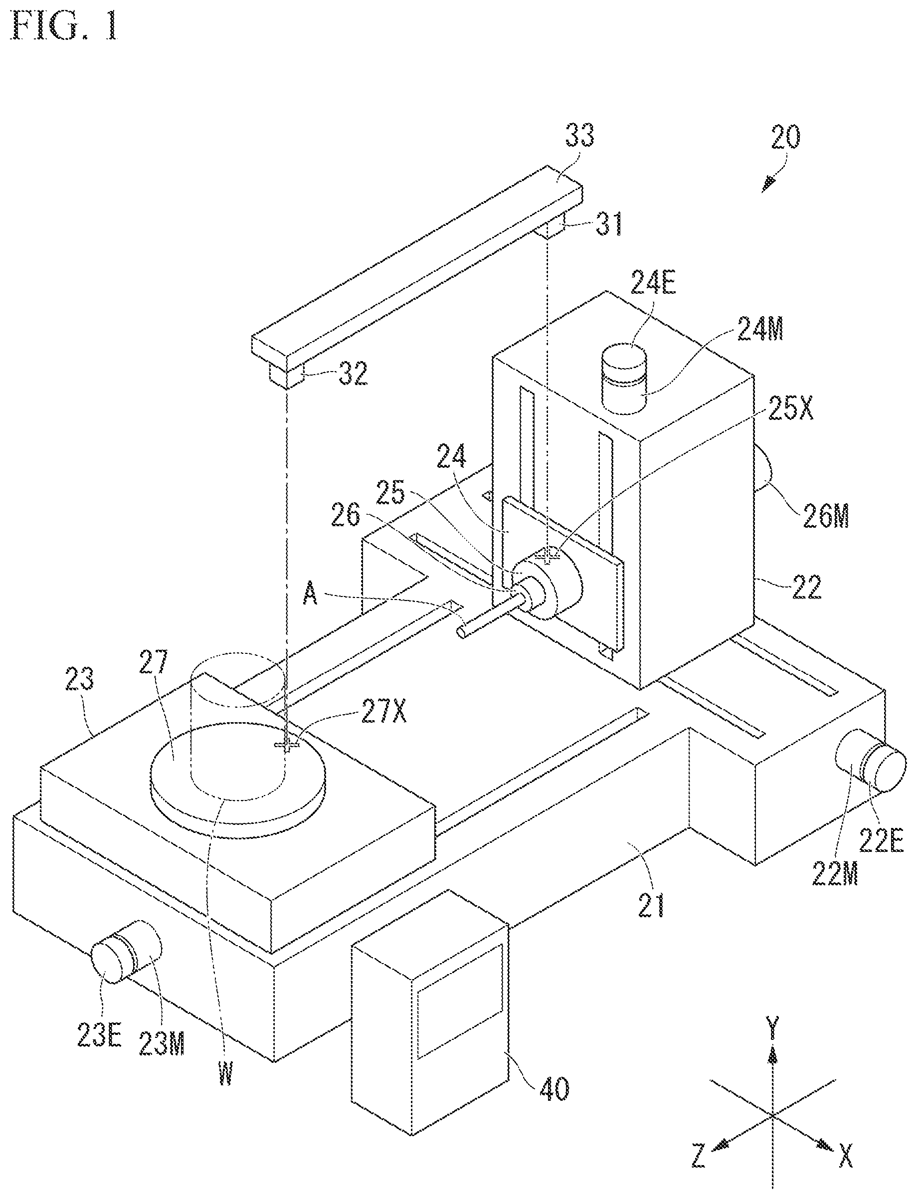 Patent US12377507 Figure 1 – Control device, industrial machine, and control method