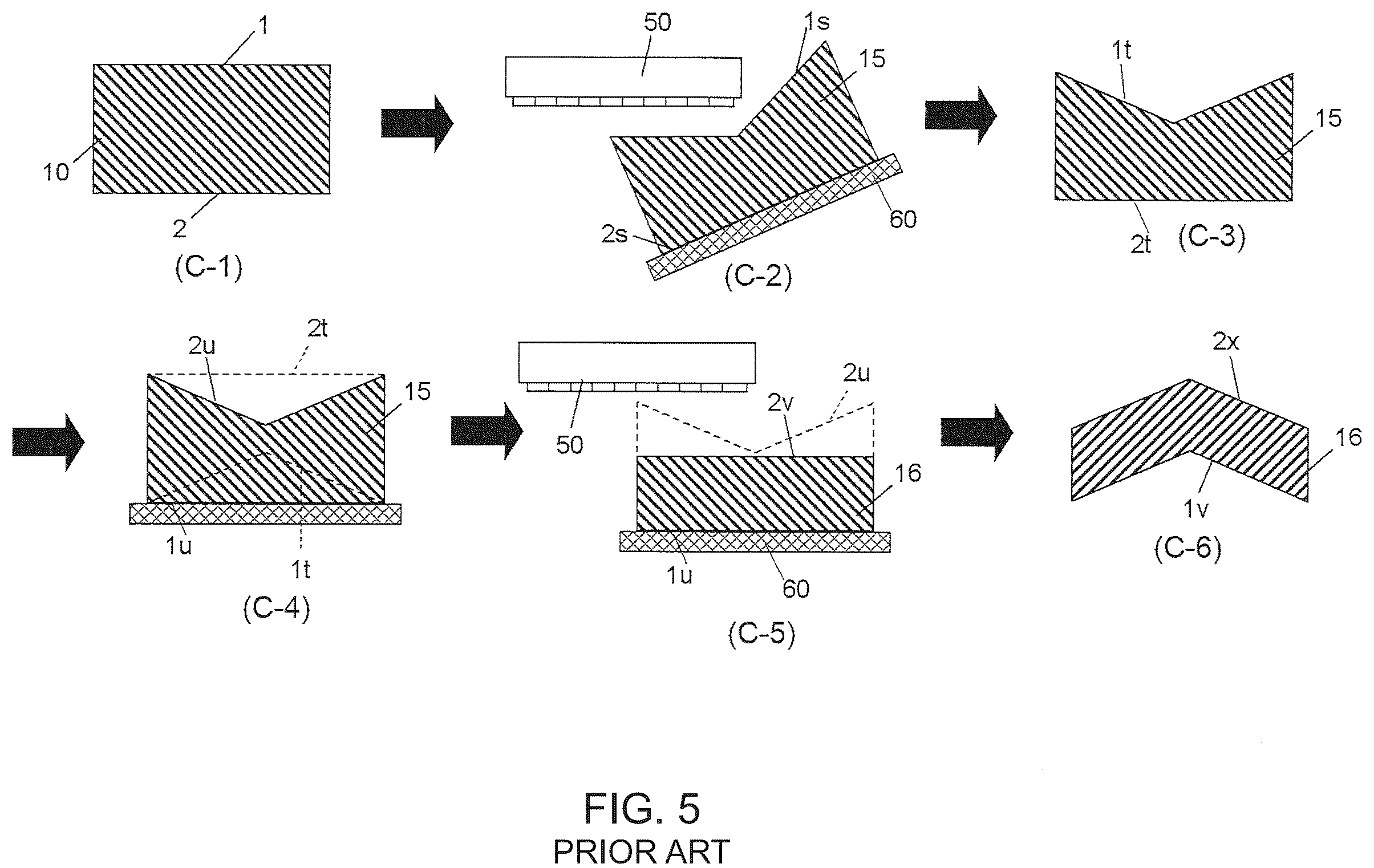 Patent US12377509 Figure 5 – Manufacturing method for a substrate wafer