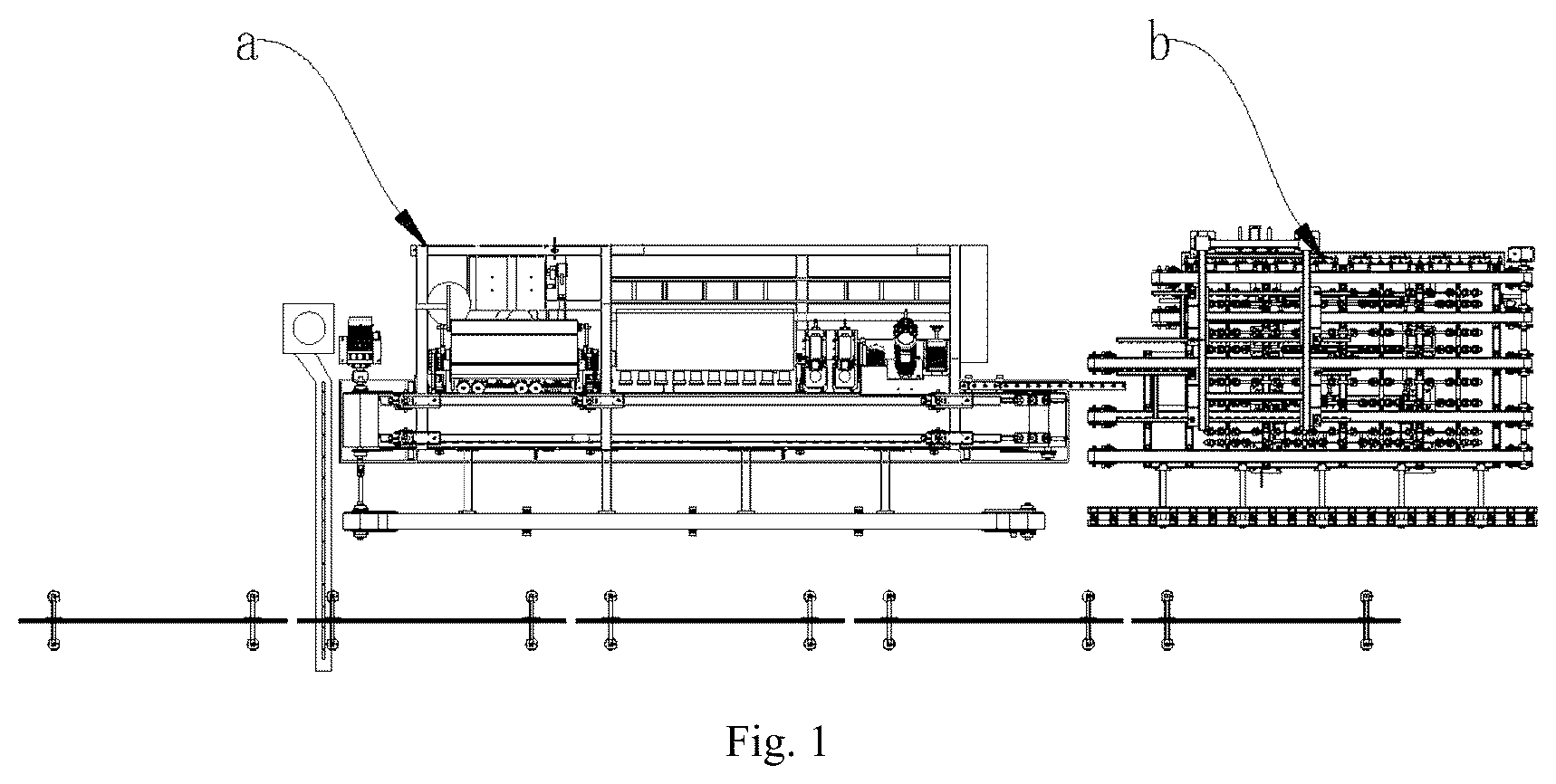 Patent US12377511 Figure 1 – Edge polishing system with edge alignment function for plates