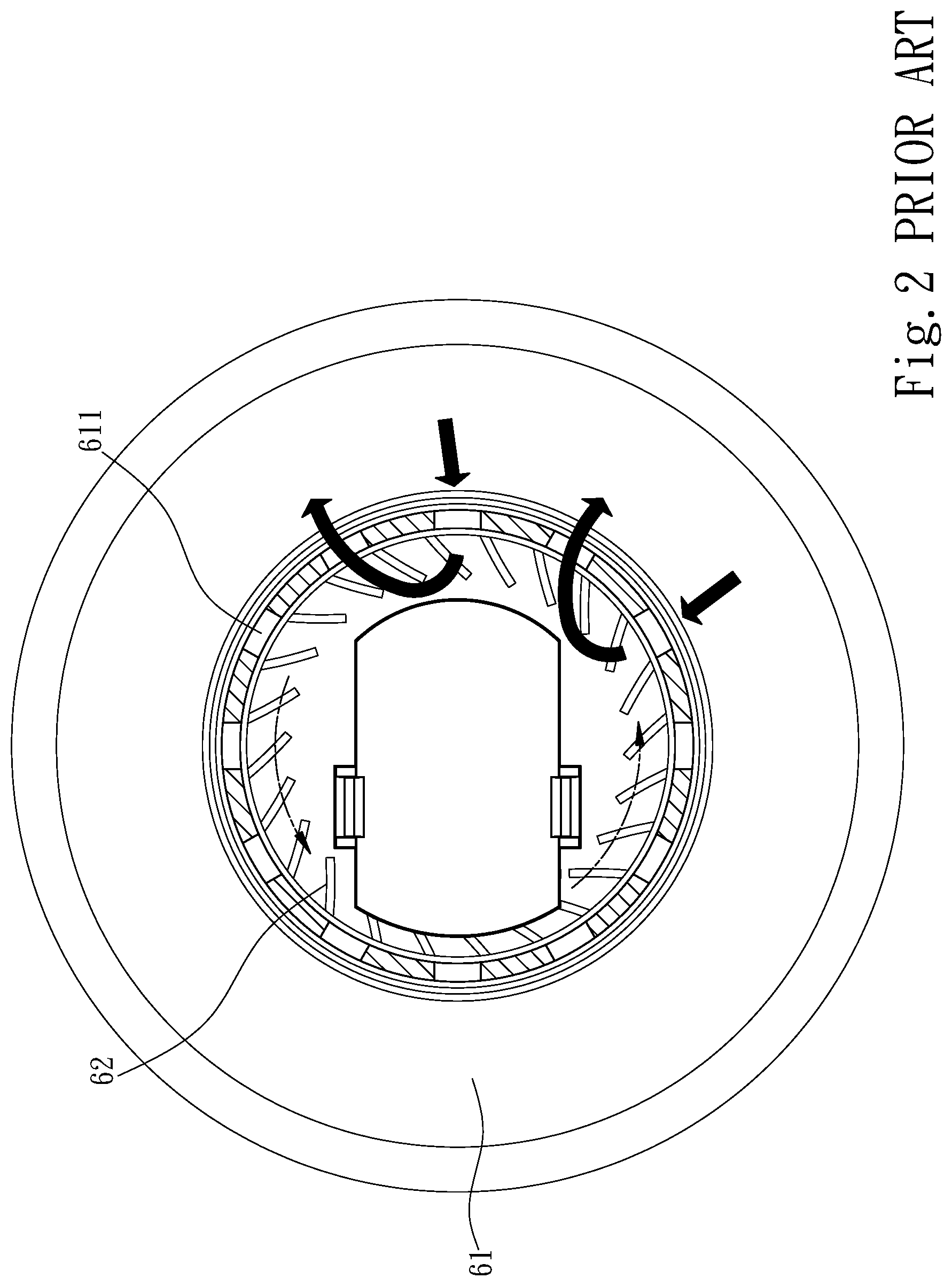 Patent US12377513 Figure 2 – Electric tool grinding machine and casing thereof
