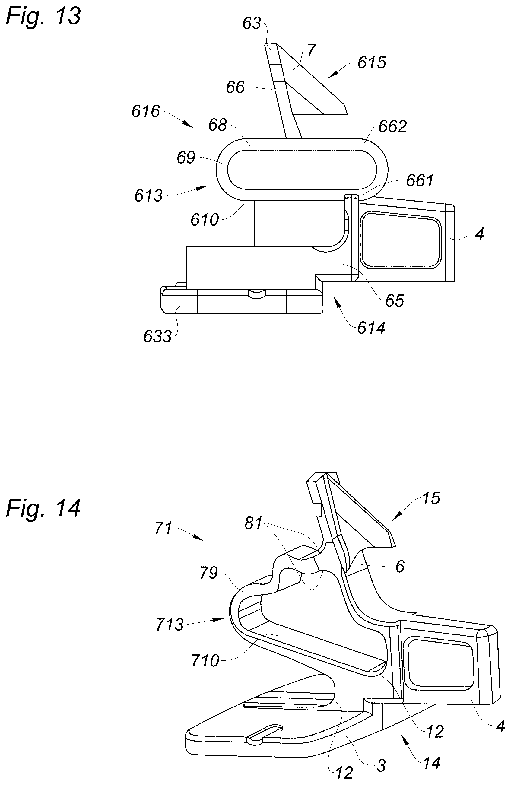 Patent US12377523 Figure 7 – Reinforced device for temporarily holding an opening element in an ajar position