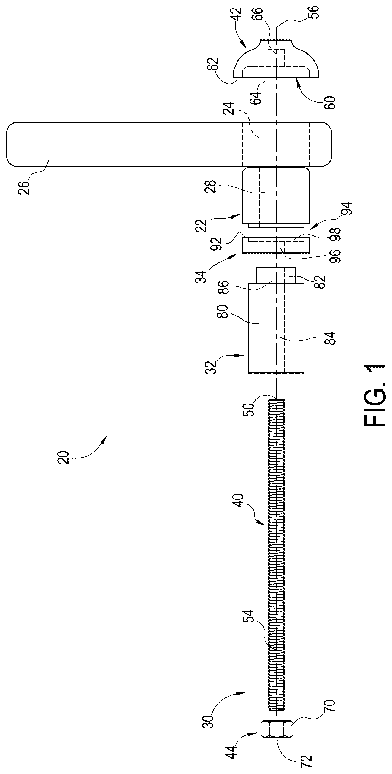 Patent US12377527 Figure 1 – Systems and methods for inserting and removing bushing assemblies