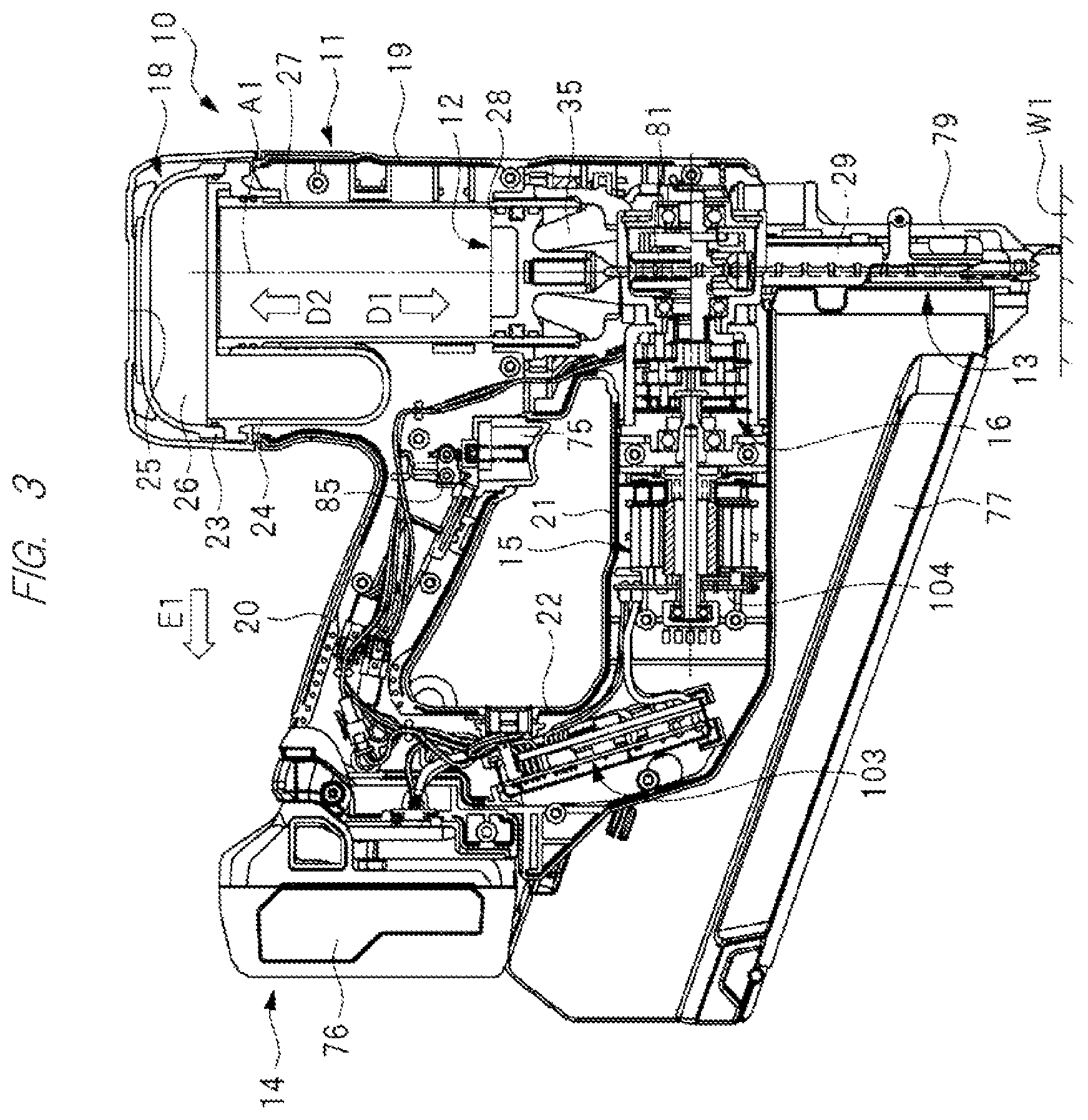 Patent US12377528 Figure 3 – Driving device