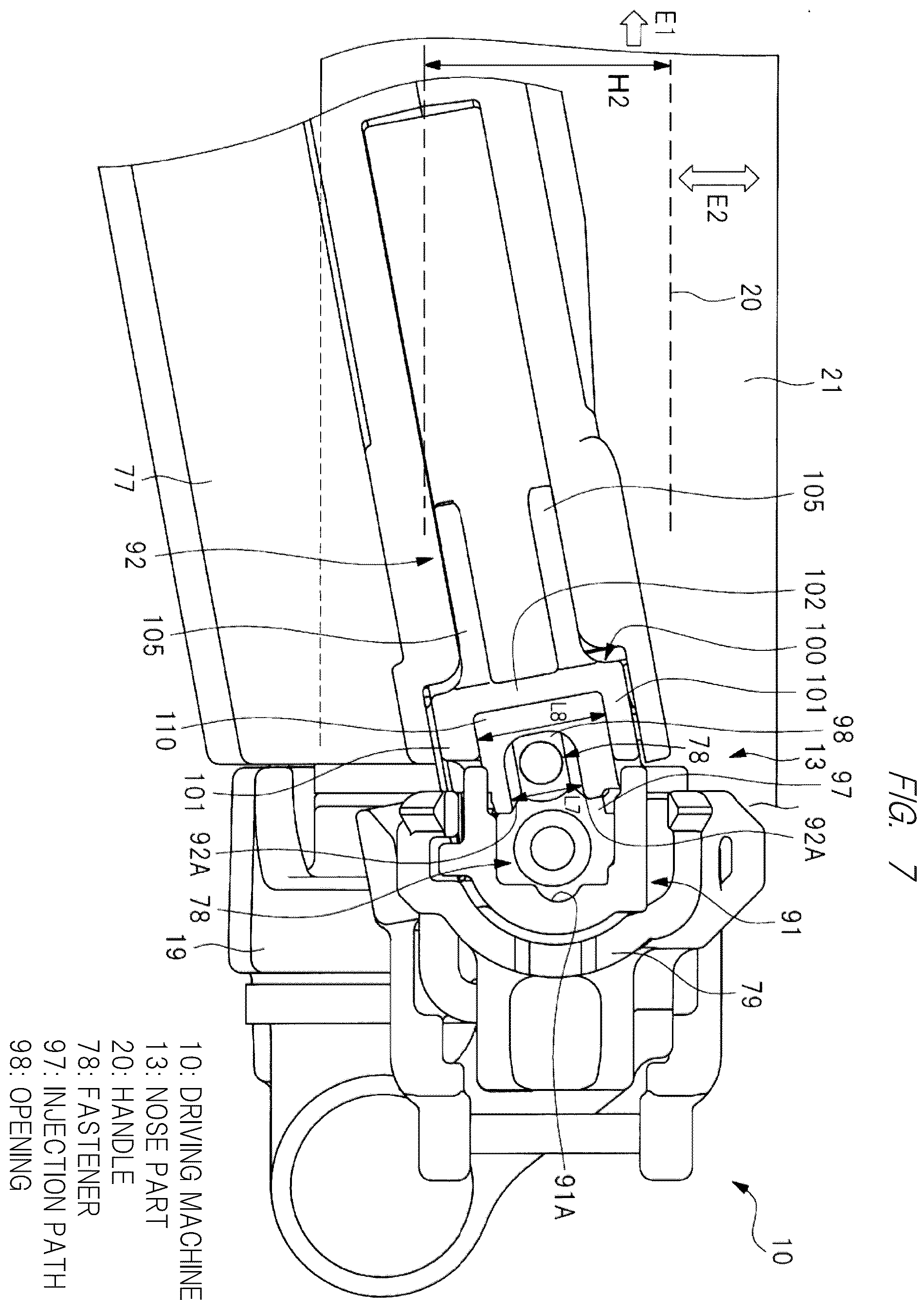Patent US12377528 Figure 7 – Driving device