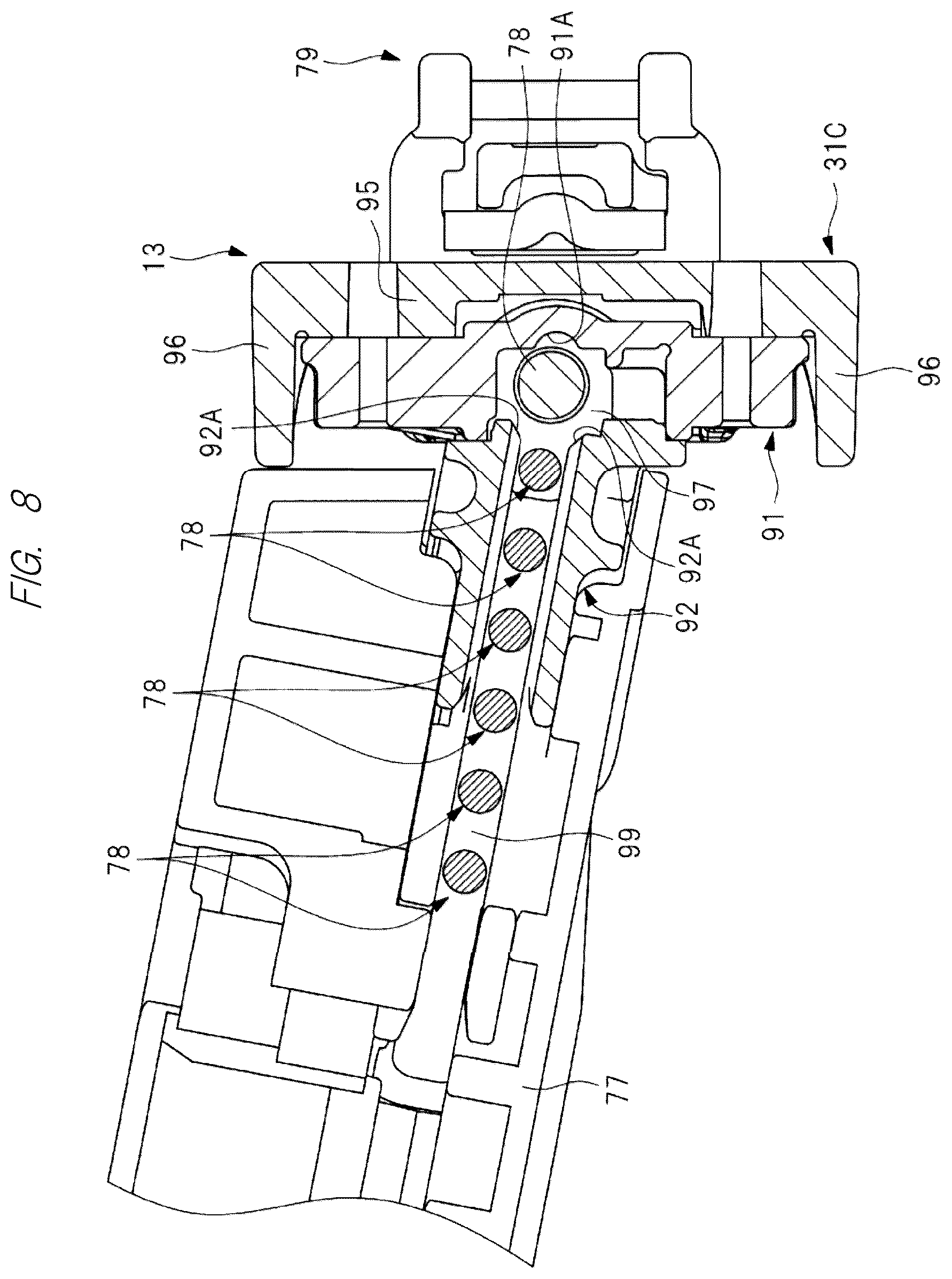 Patent US12377528 Figure 8 – Driving device