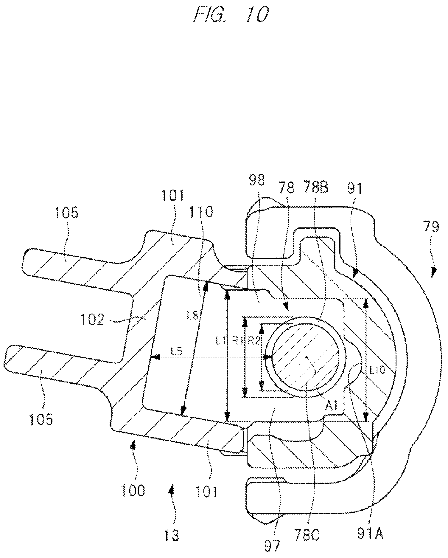 Patent US12377528 Figure 10 – Driving device