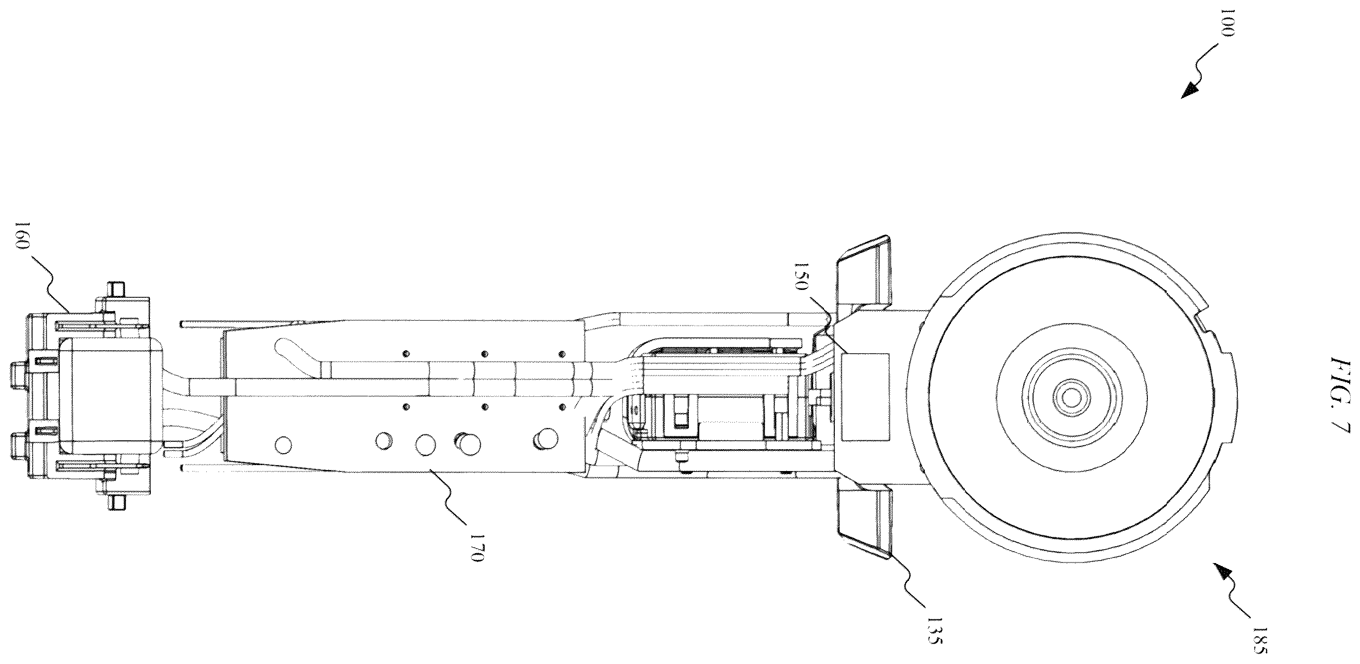 Patent US12377529 Figure 7 – High-power cordless, hand-held power tool including a brushless direct current motor