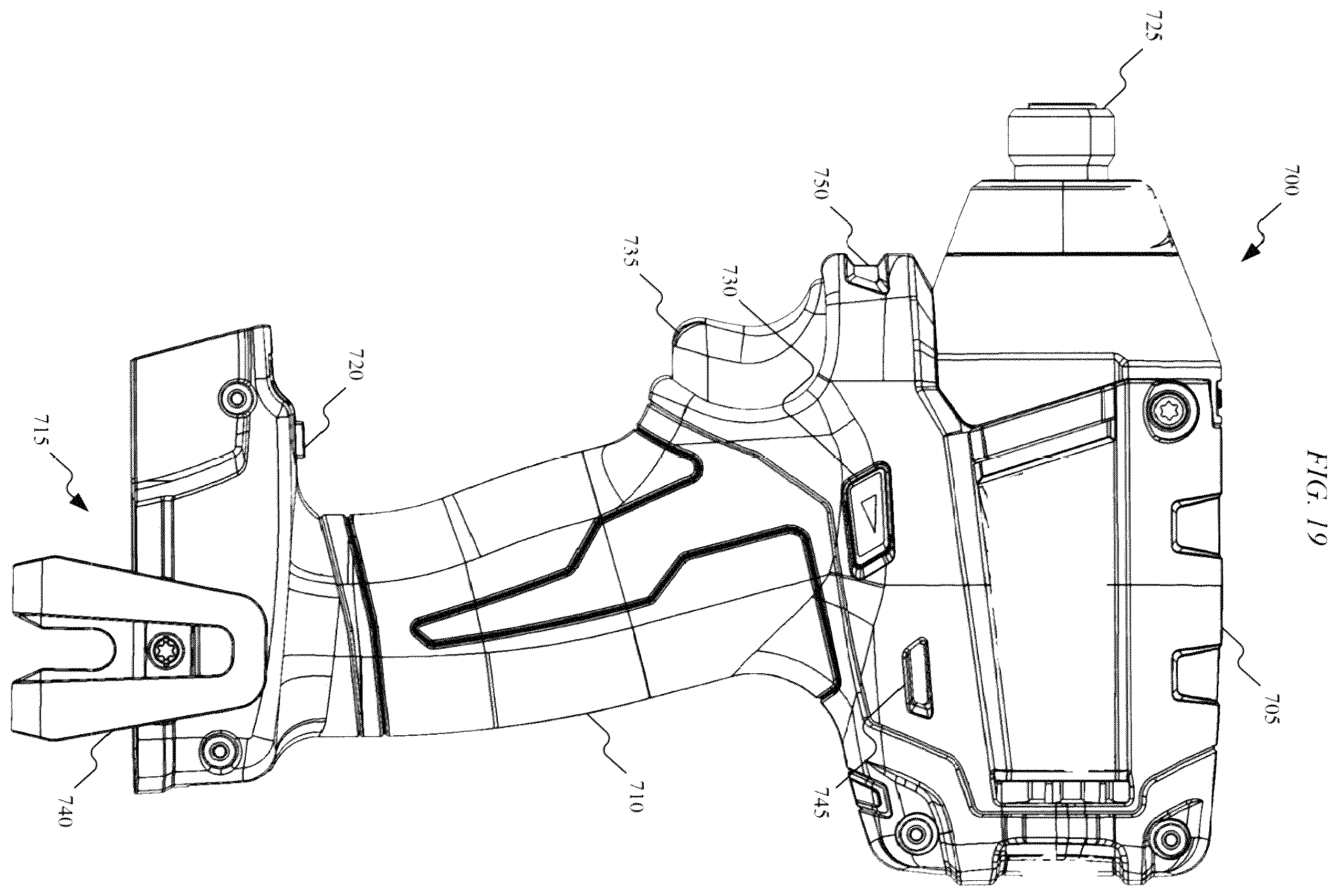 Patent US12377529 Figure 19 – High-power cordless, hand-held power tool including a brushless direct current motor