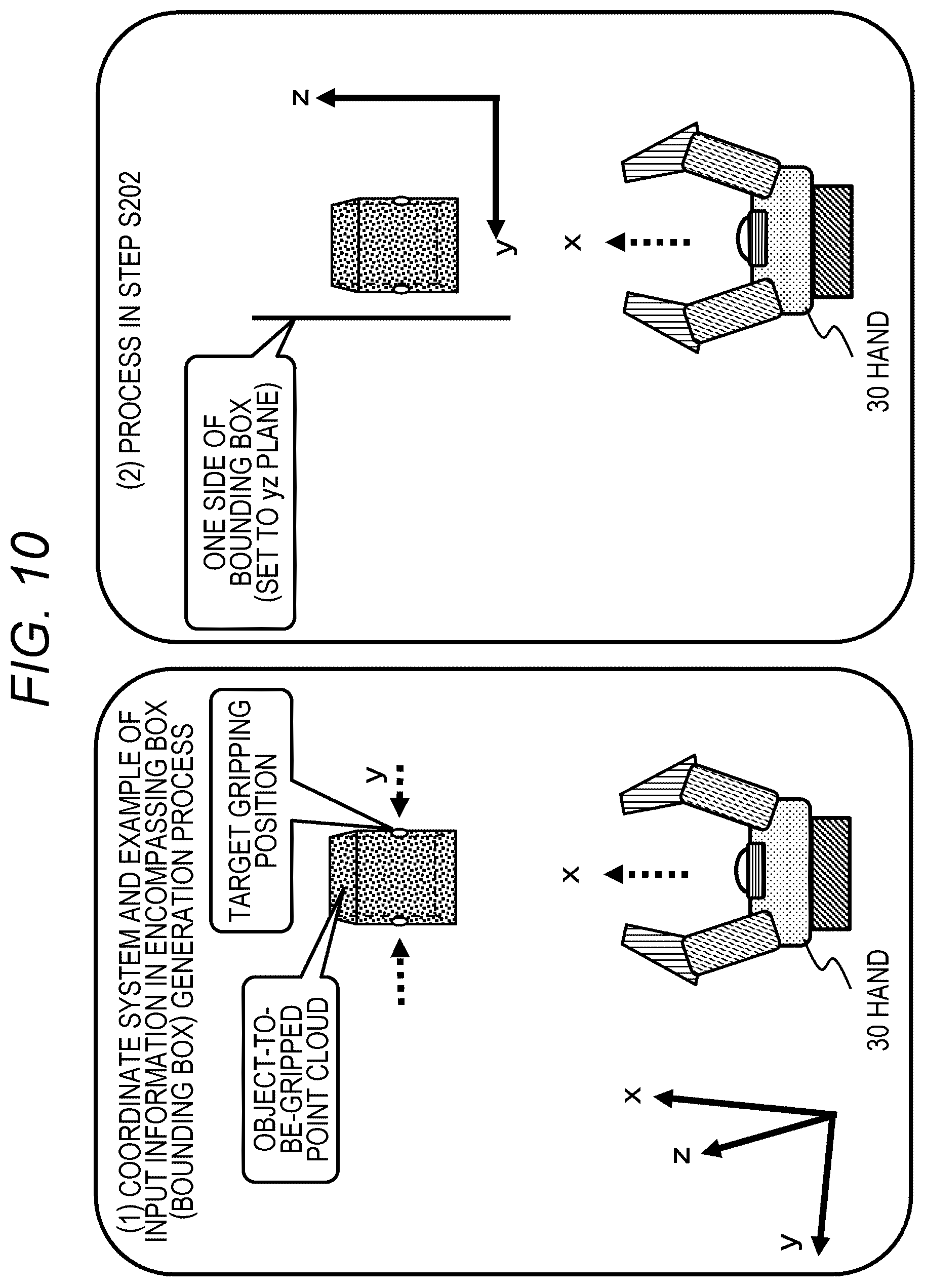 Patent US12377535 Figure 10 – Robot control apparatus, robot control method, and program