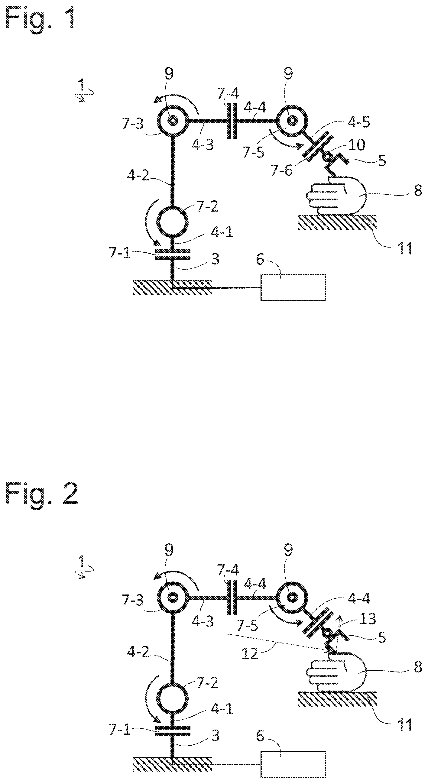 Patent US12377539 Figure 1 – Collaborative robot
