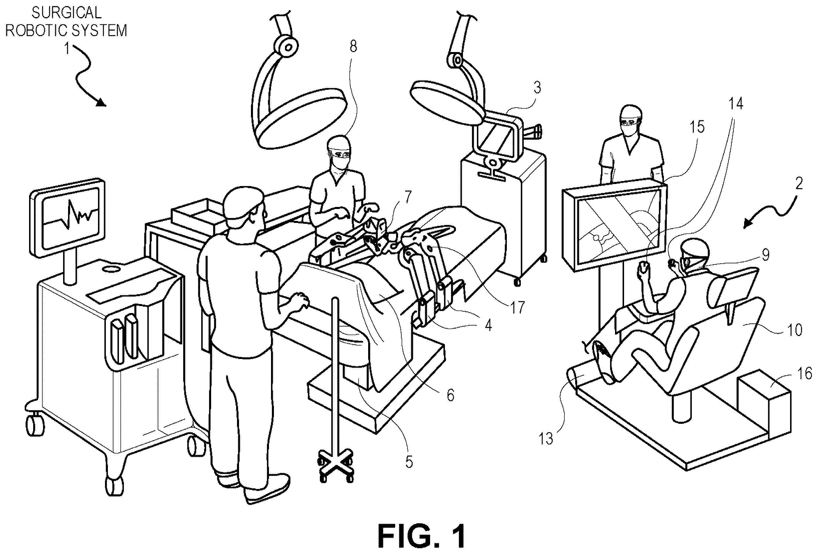 Patent US12377544 Figure 1 – Redundant robot power and communication architecture